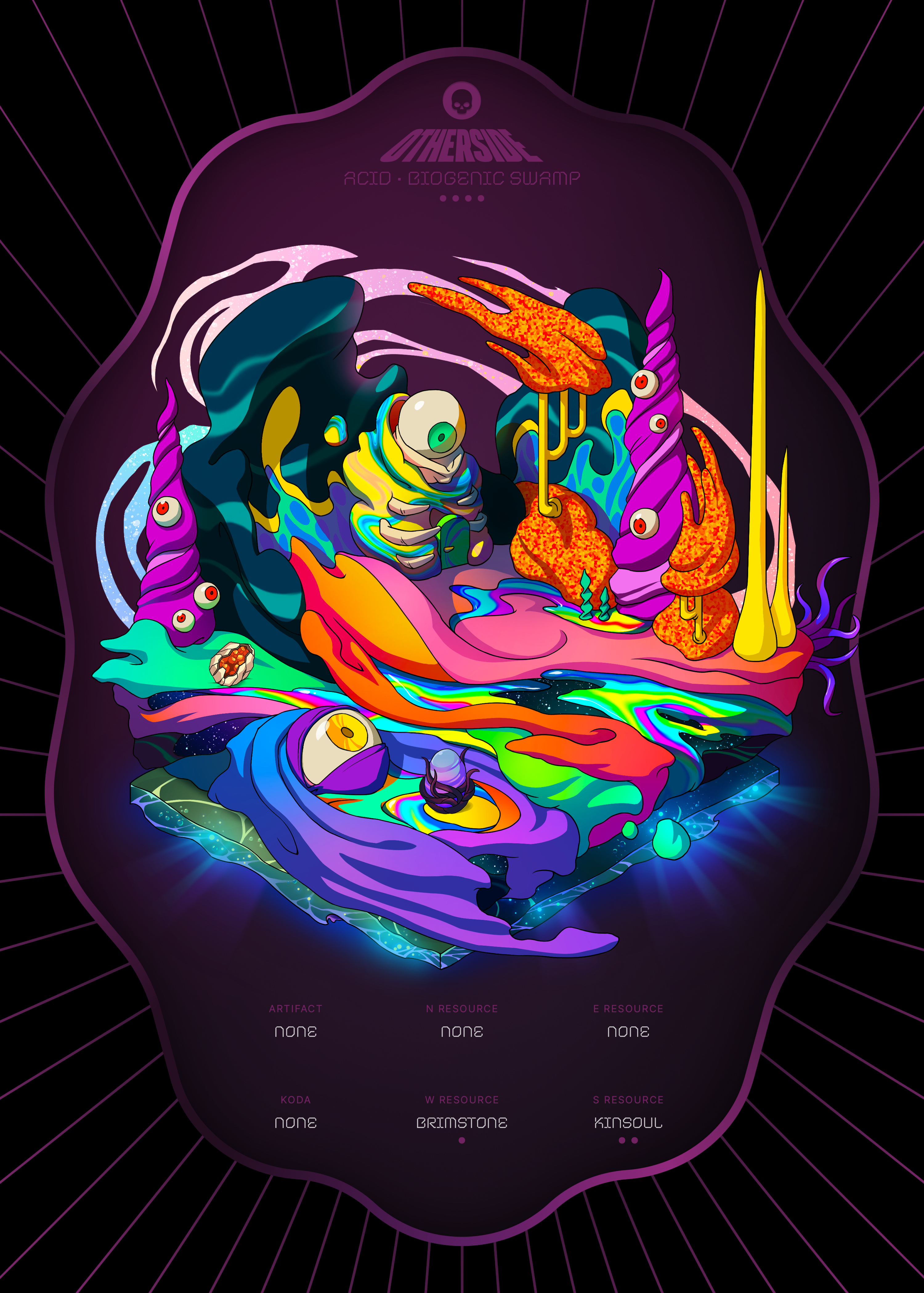 Otherdeed #7162 — Acid
