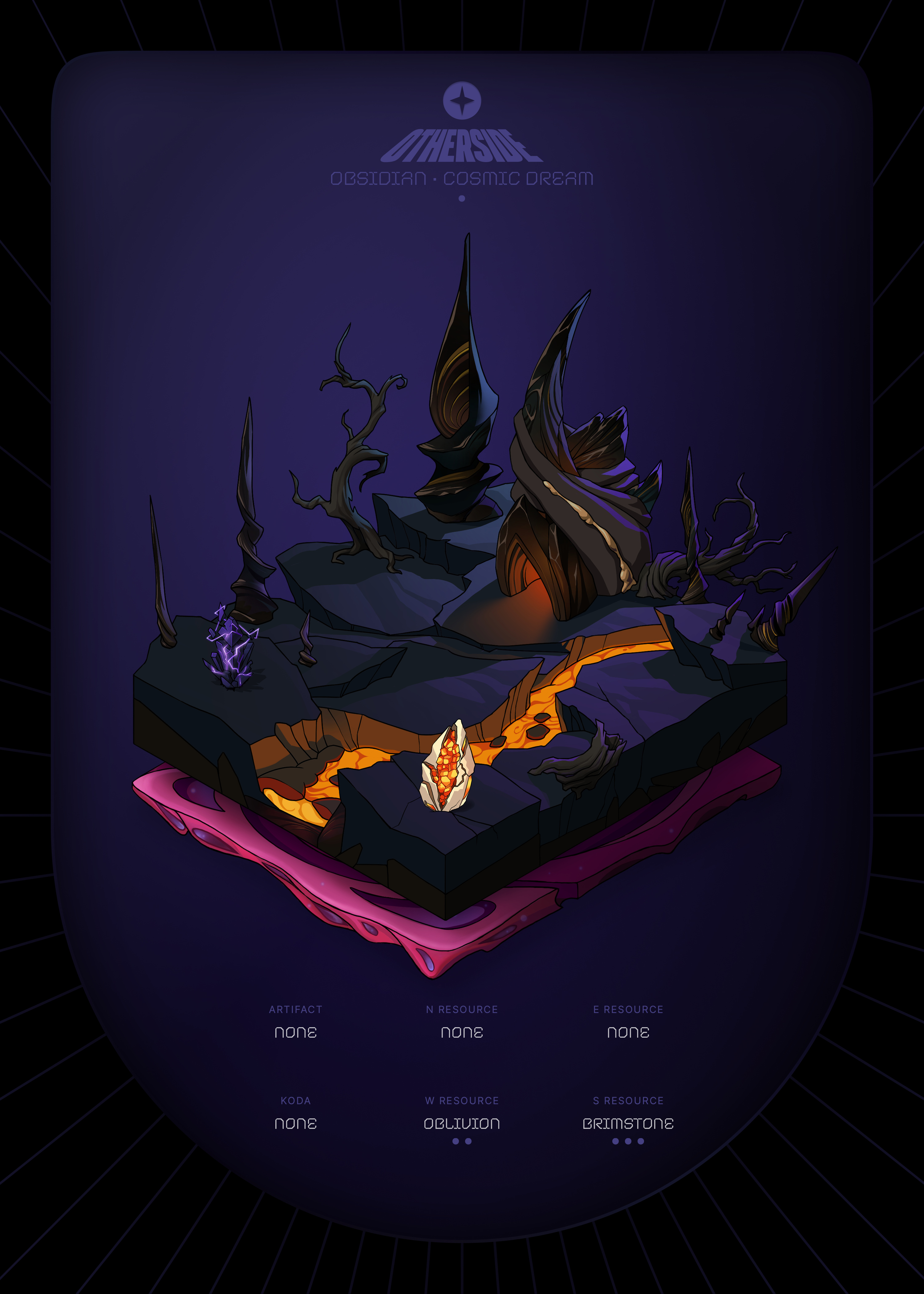 Otherdeed #36755 — Obsidian