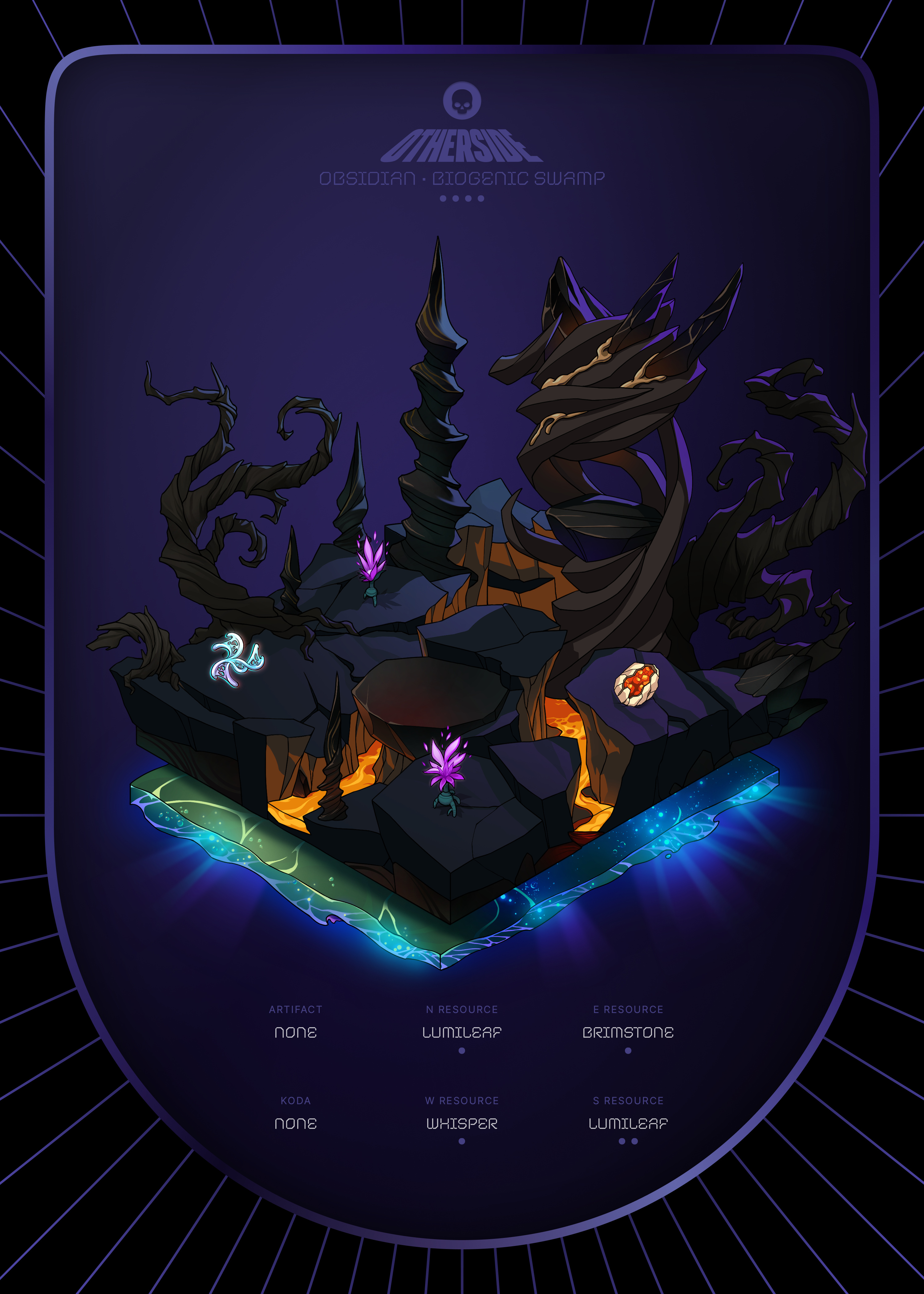 Otherdeed #6559 — Obsidian