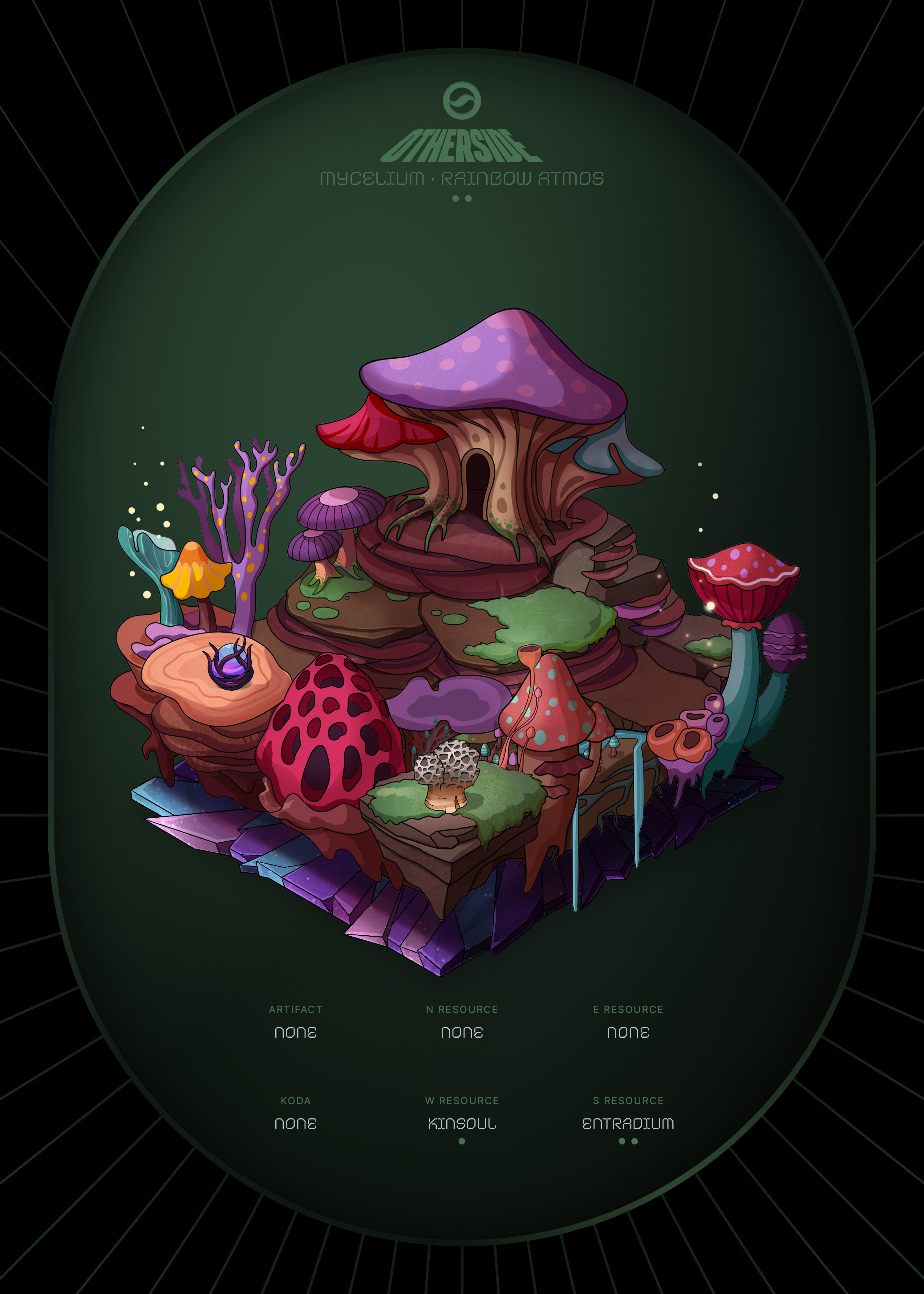 Otherdeed #80348 — Mycelium