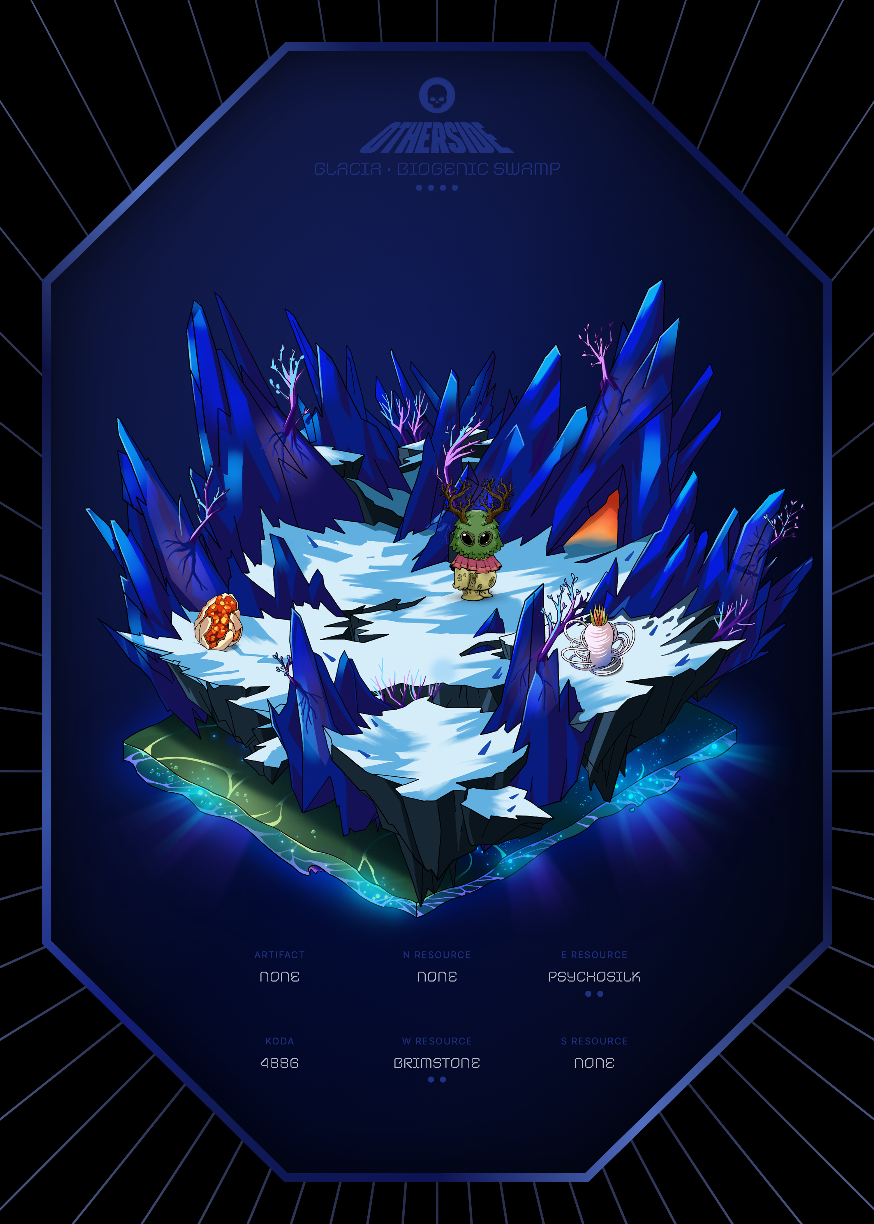 Otherdeed #2107 — Glacia