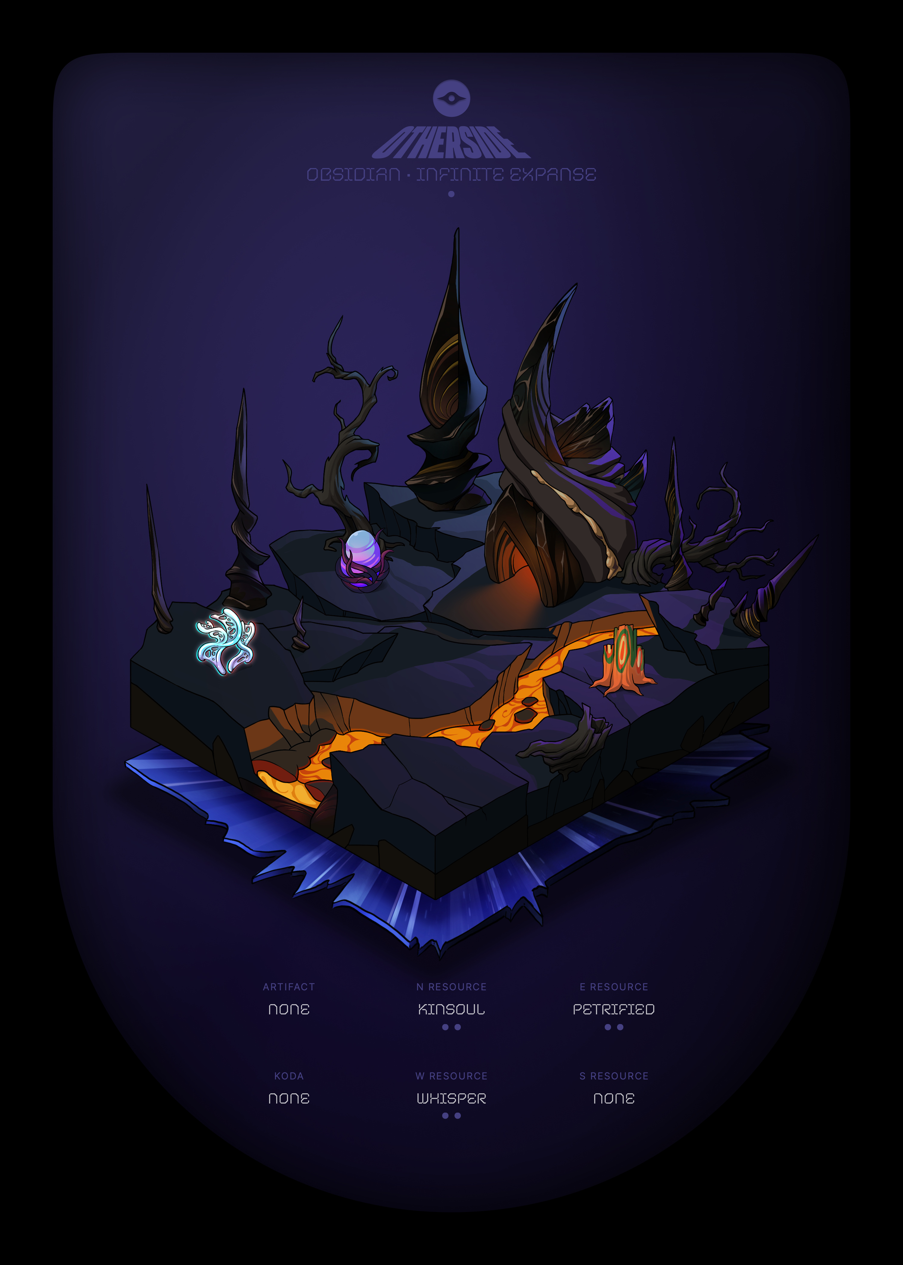 Otherdeed #53951 — Obsidian