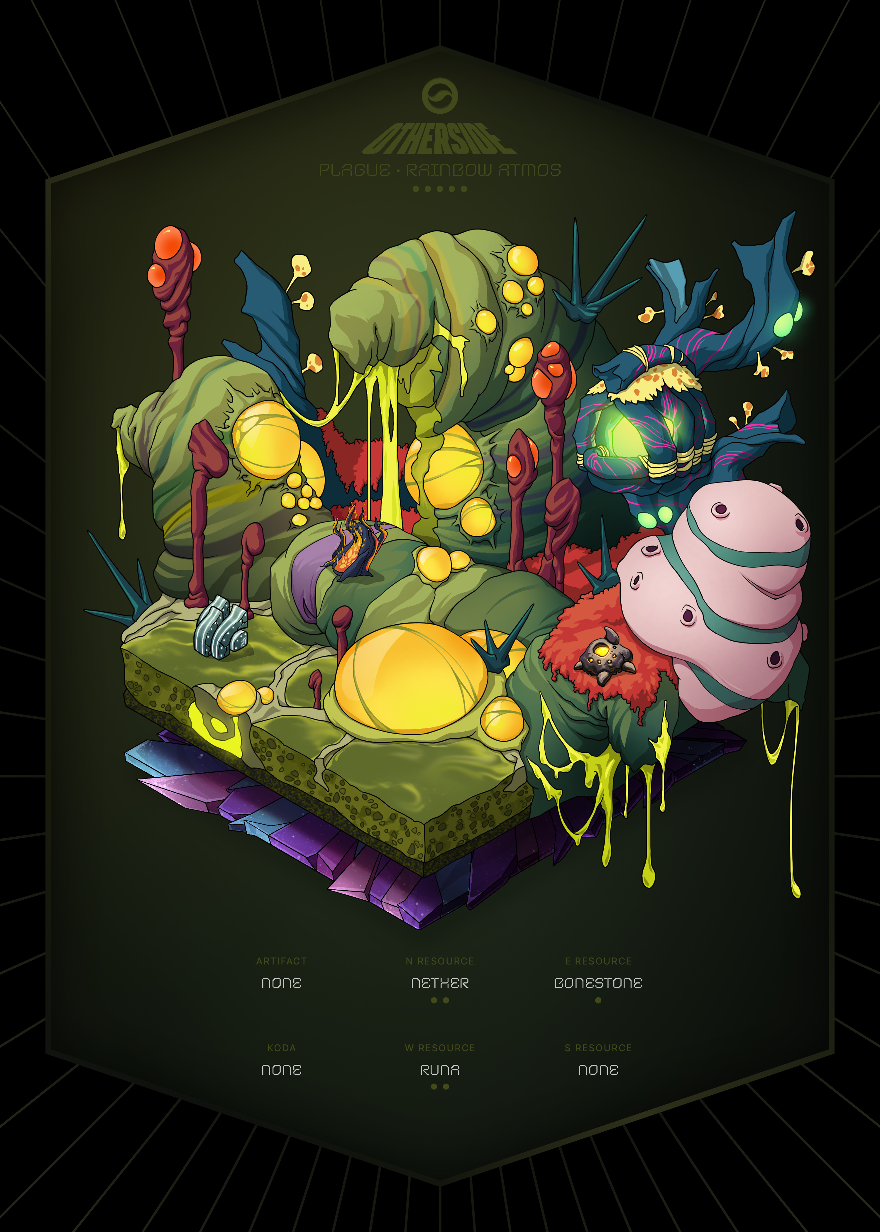 Otherdeed #84433 — Plague