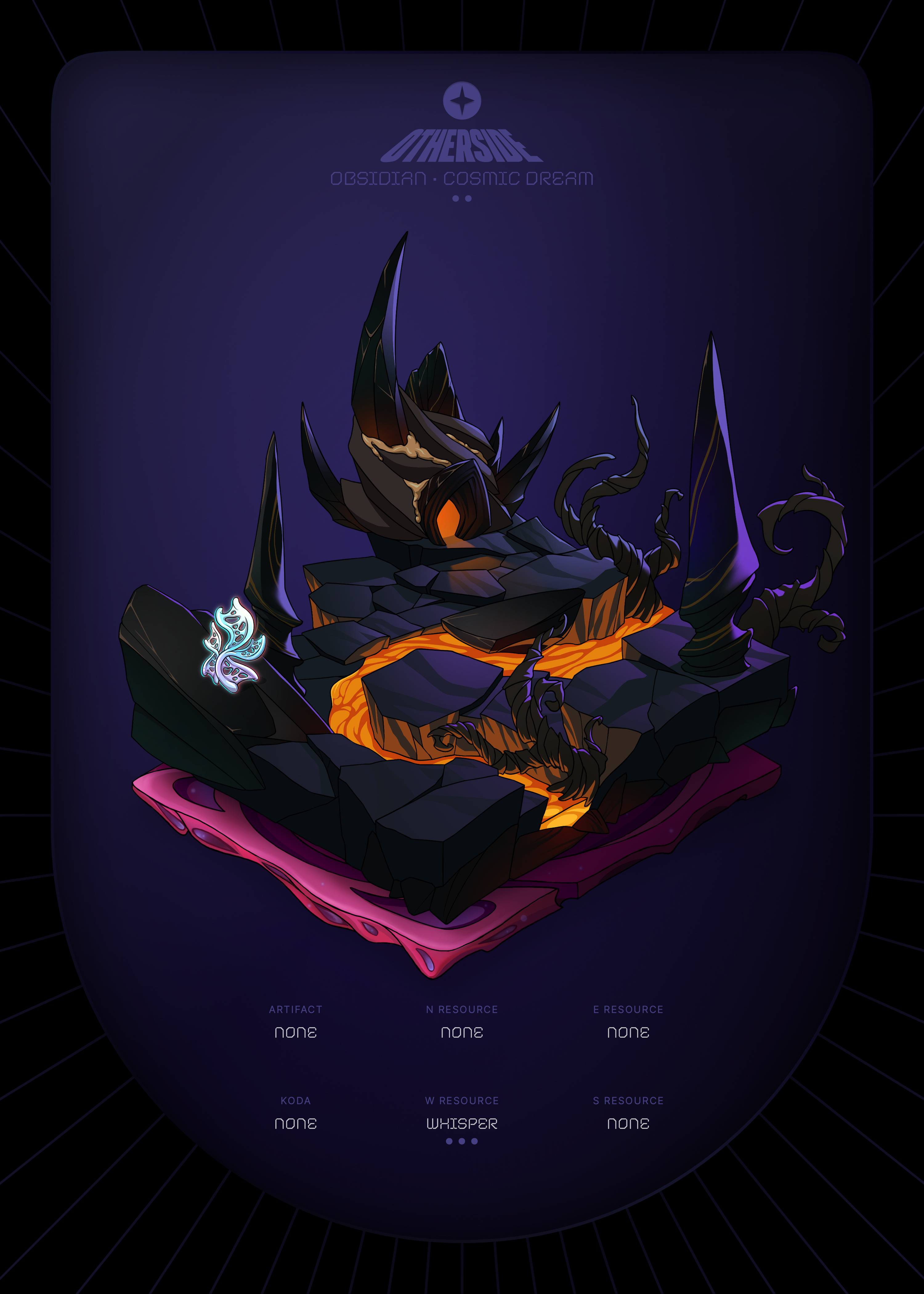 Otherdeed #39268 — Obsidian