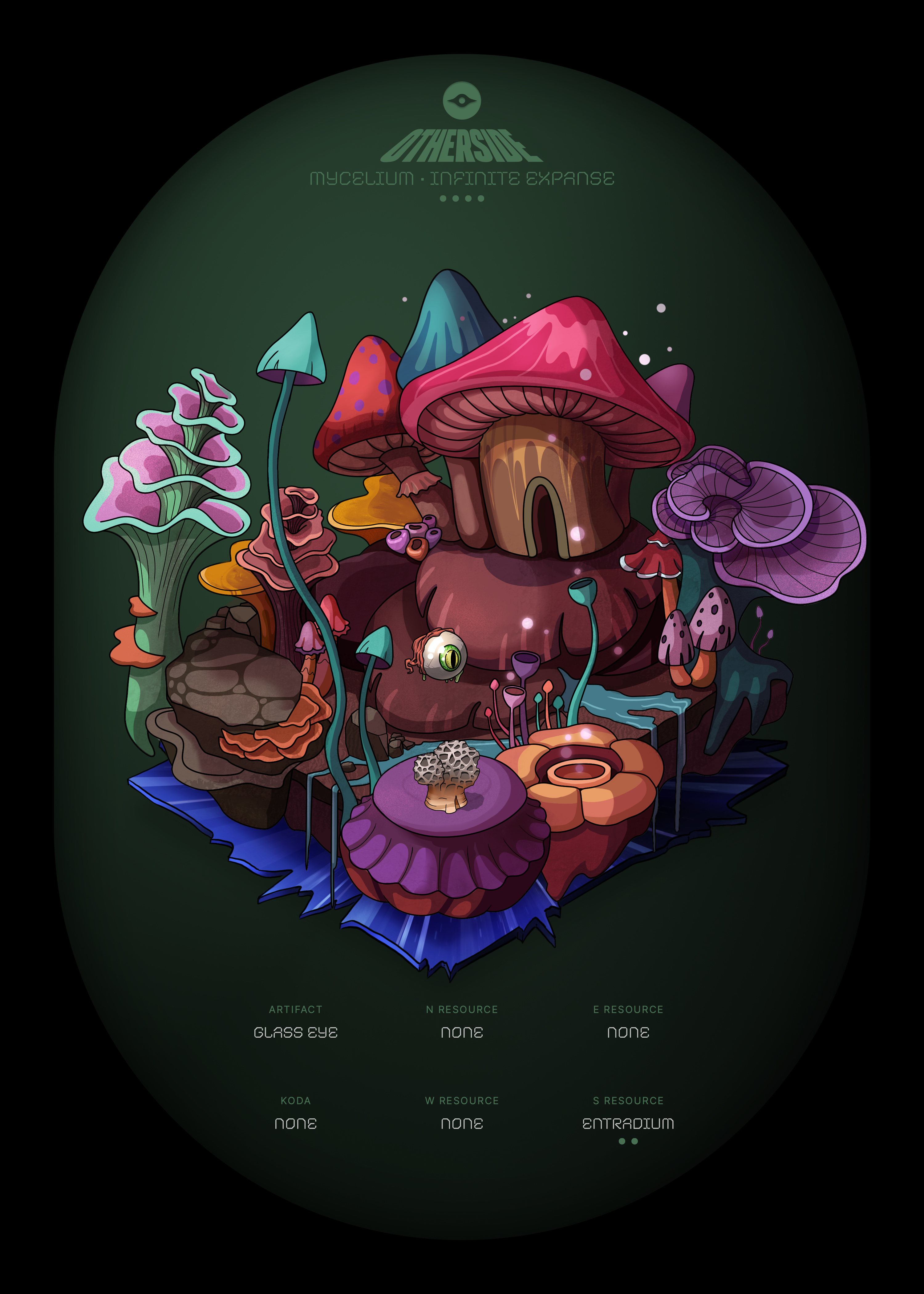 Otherdeed #64683 — Mycelium
