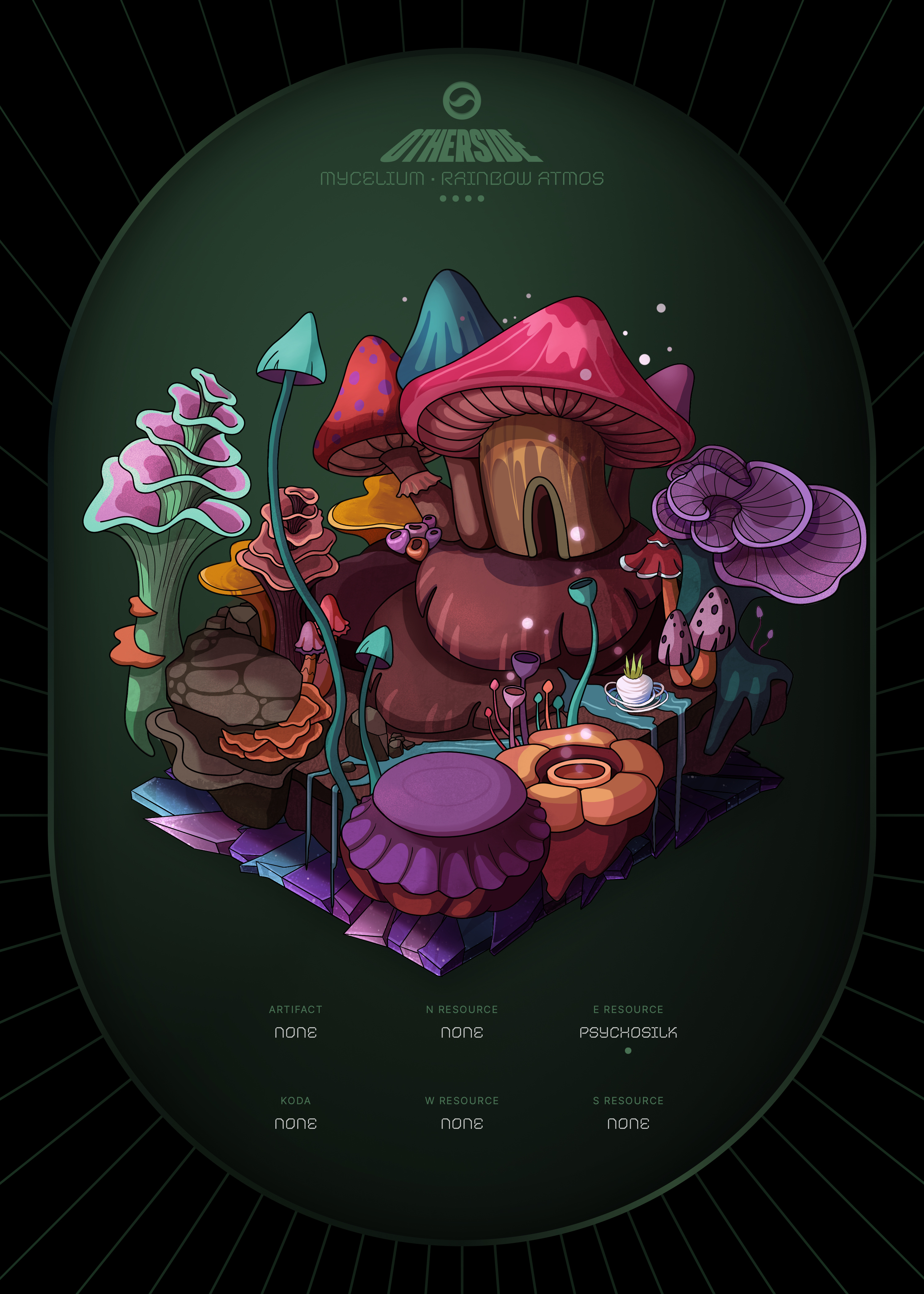 Otherdeed #71580 — Mycelium