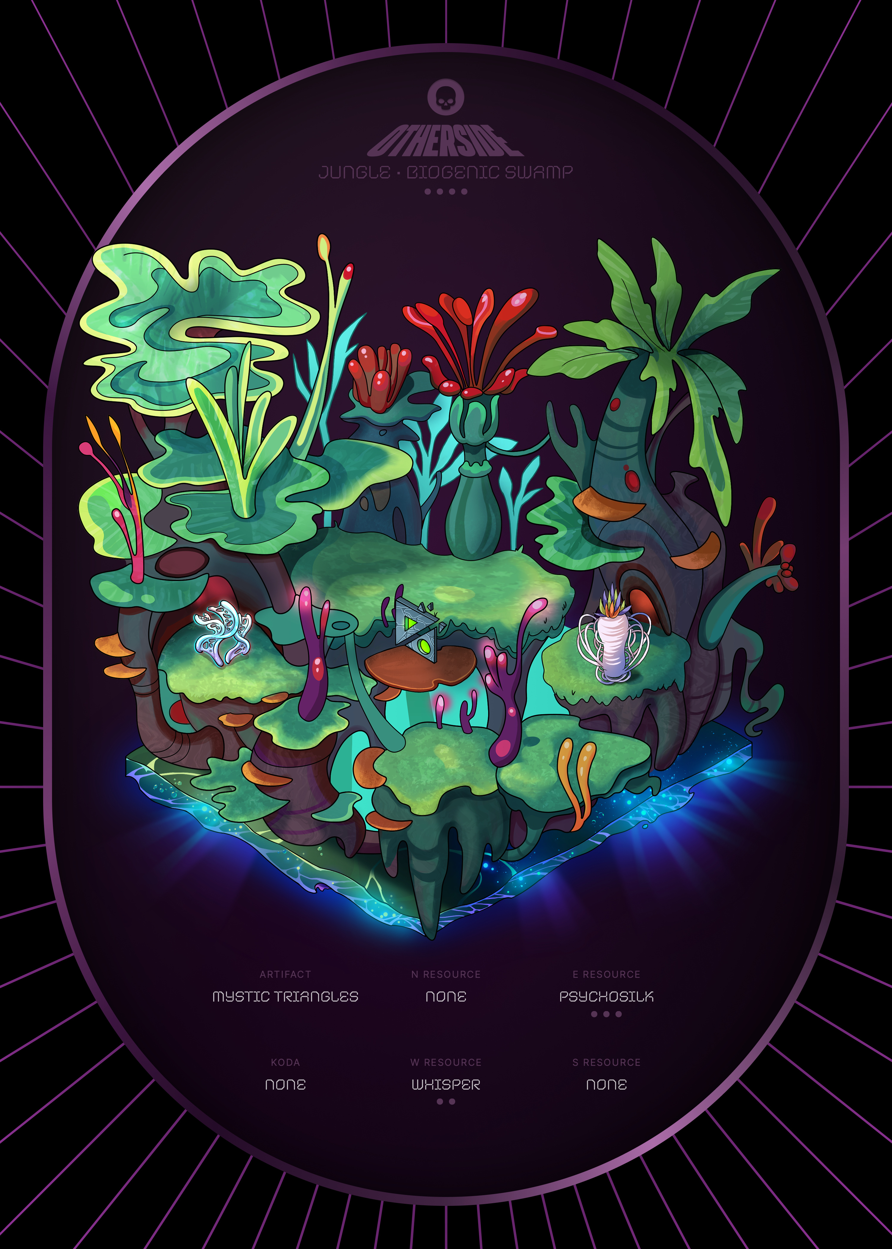 Otherdeed #3542 — Jungle