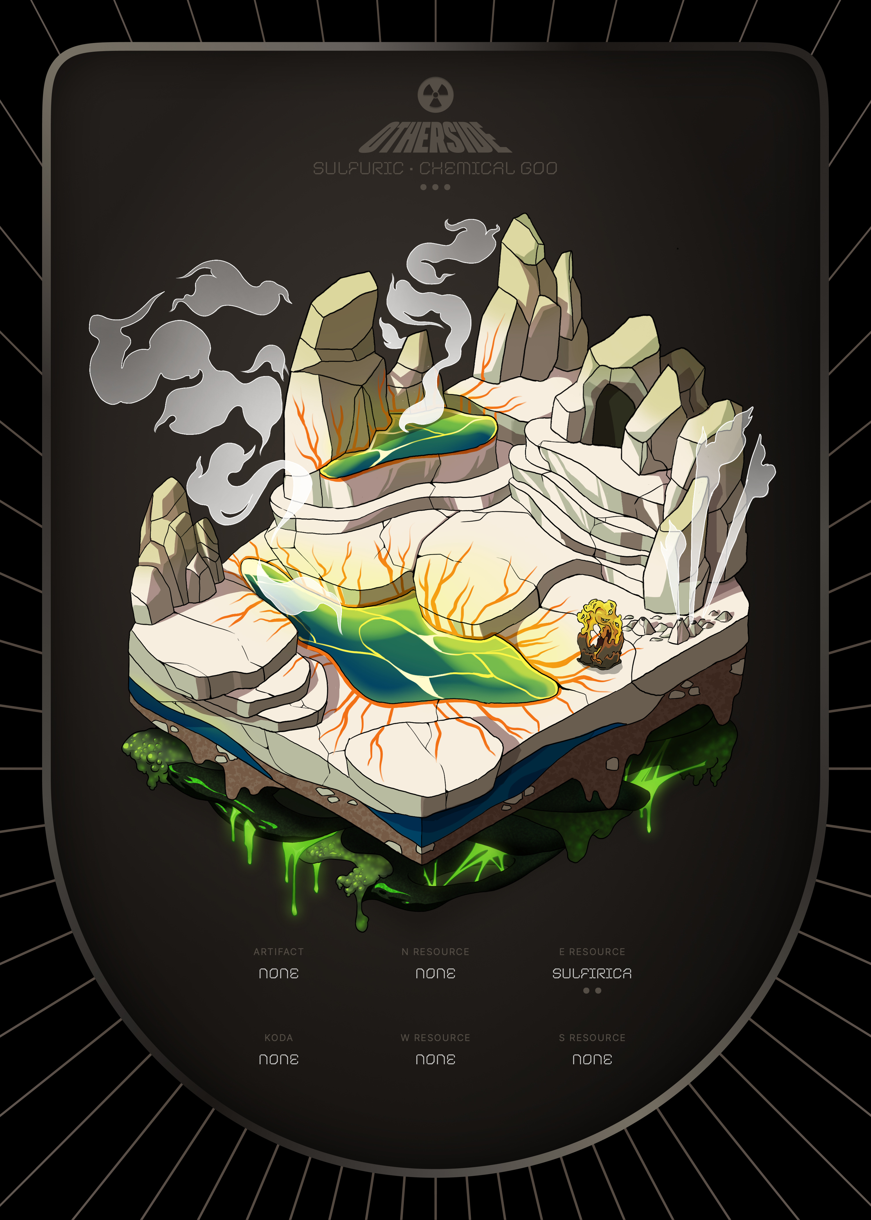 Otherdeed #15515 — Sulfuric
