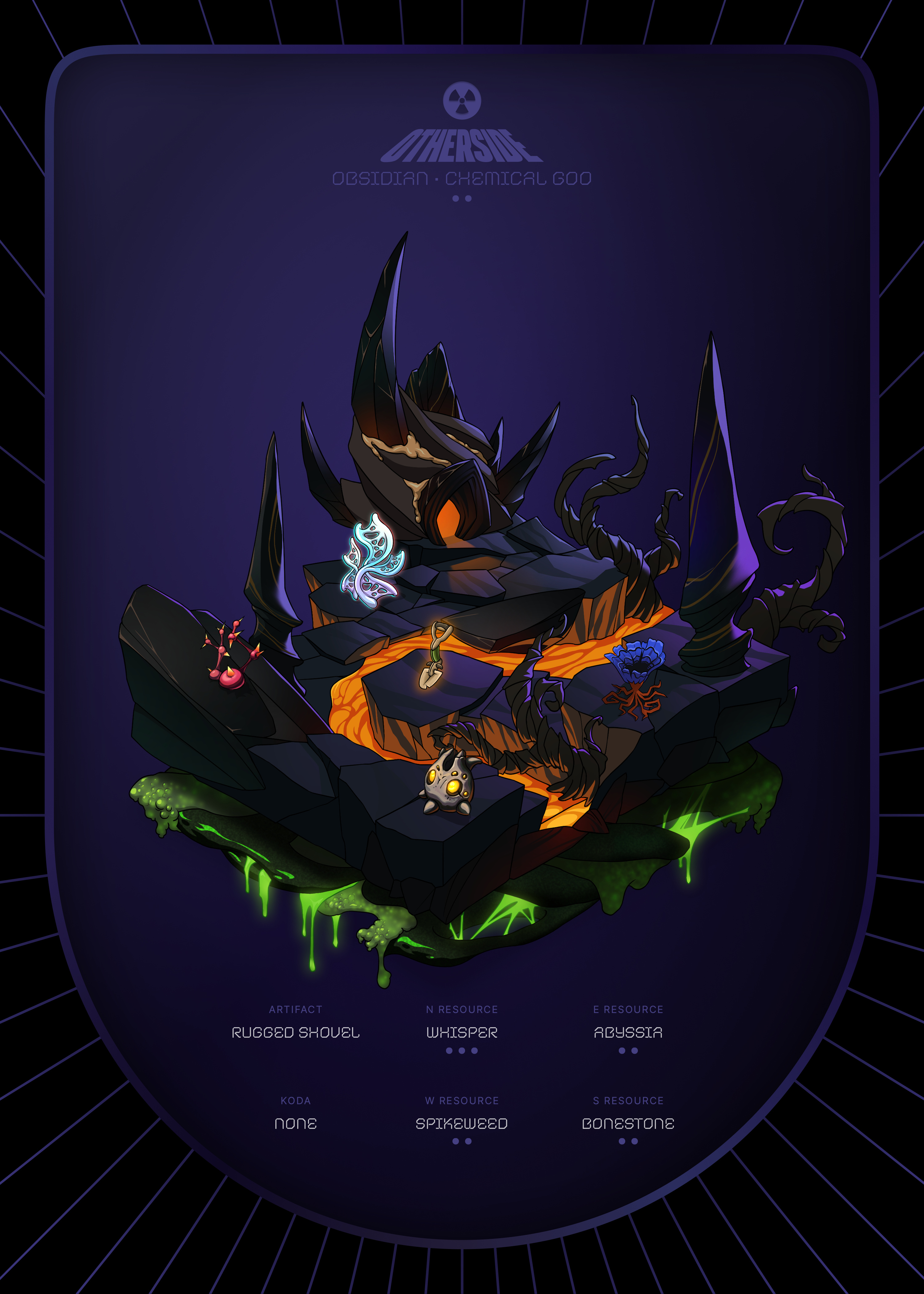 Otherdeed #27580 — Obsidian