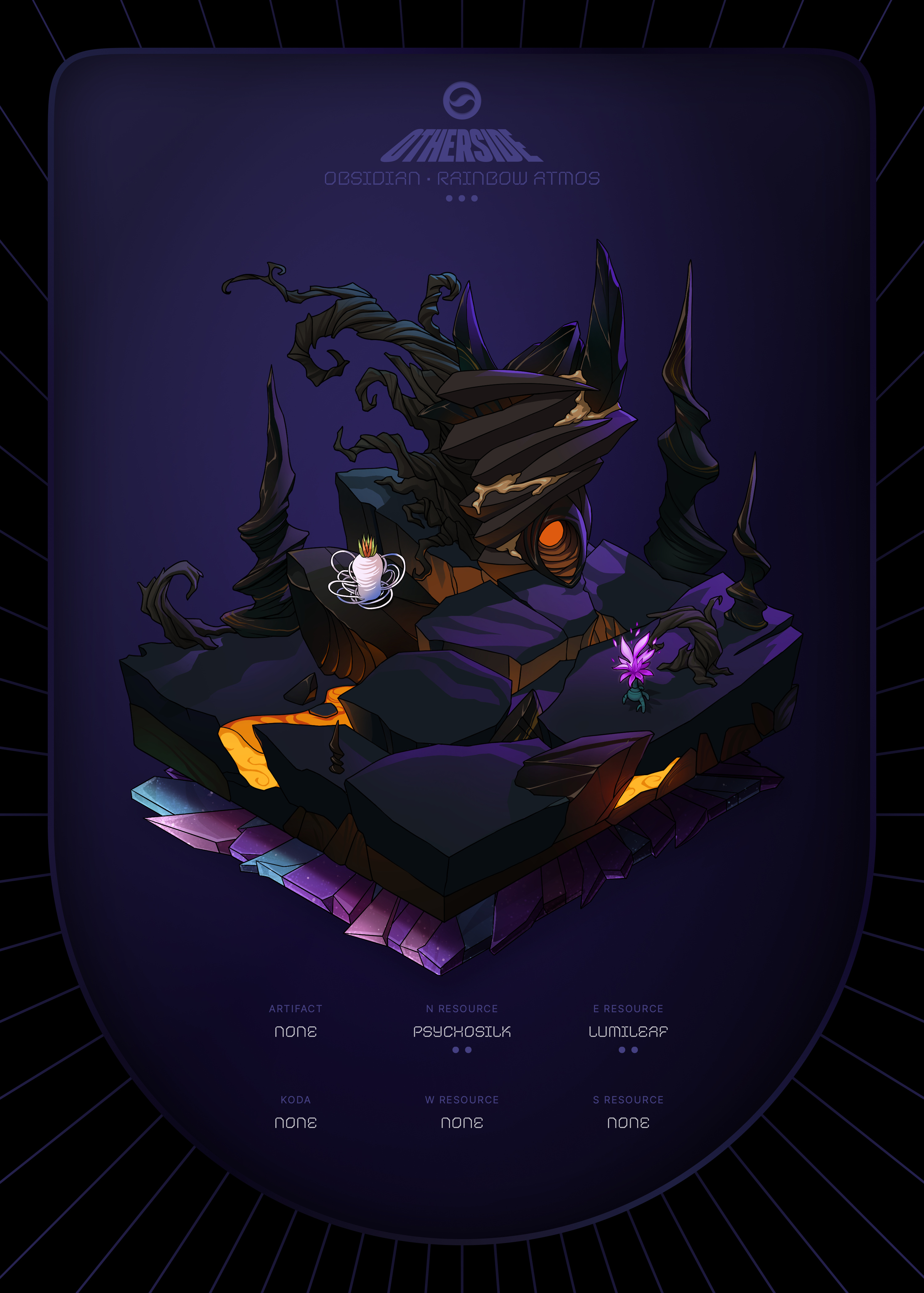 Otherdeed #74483 — Obsidian