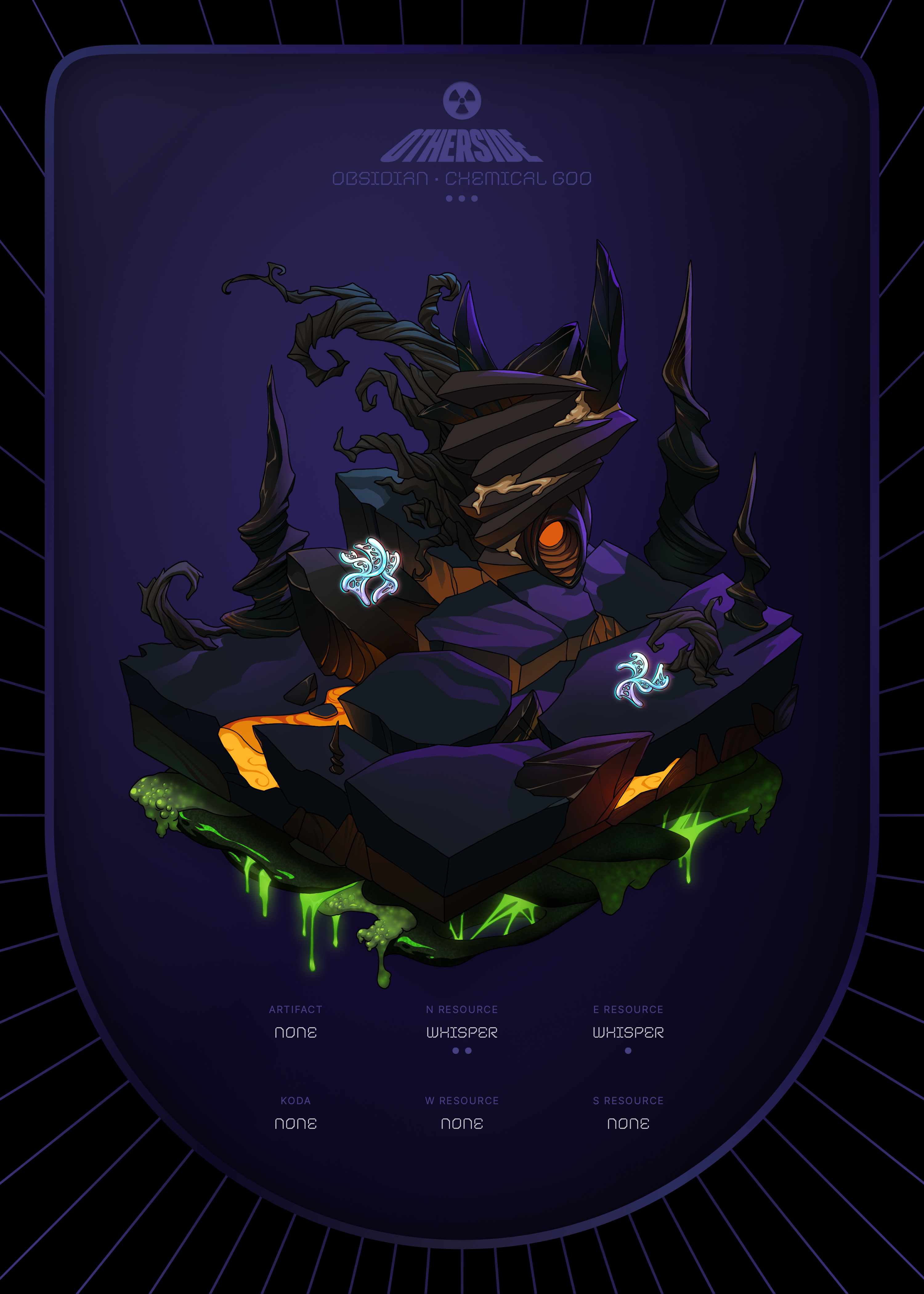 Otherdeed #22341 — Obsidian