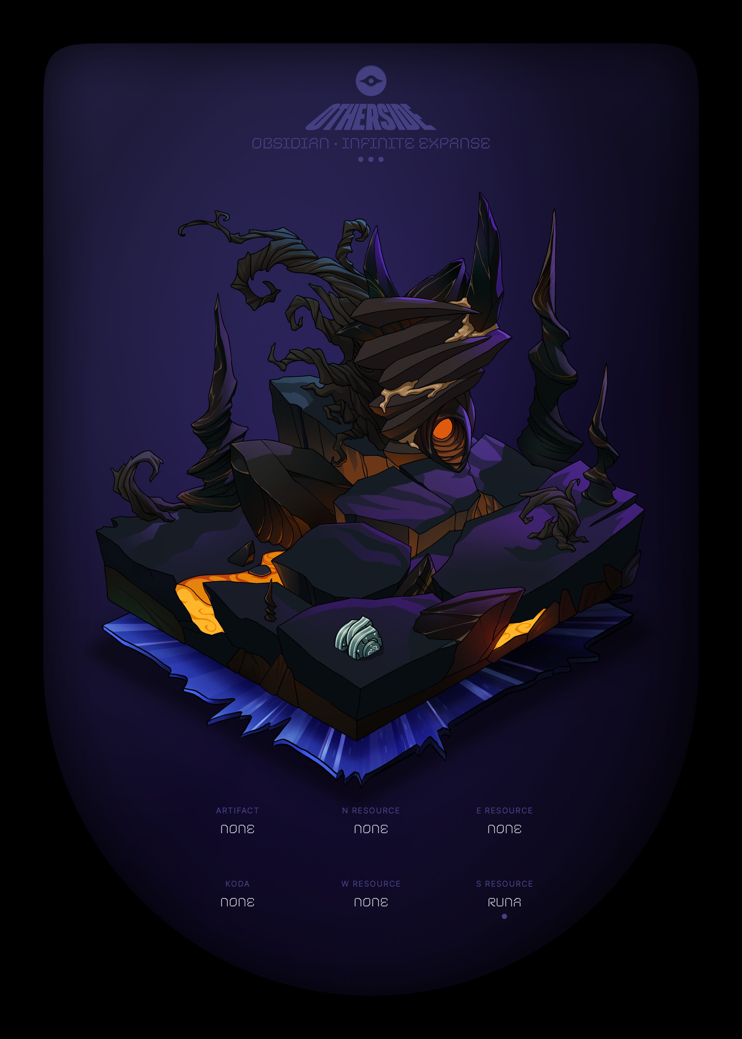 Otherdeed #42955 — Obsidian