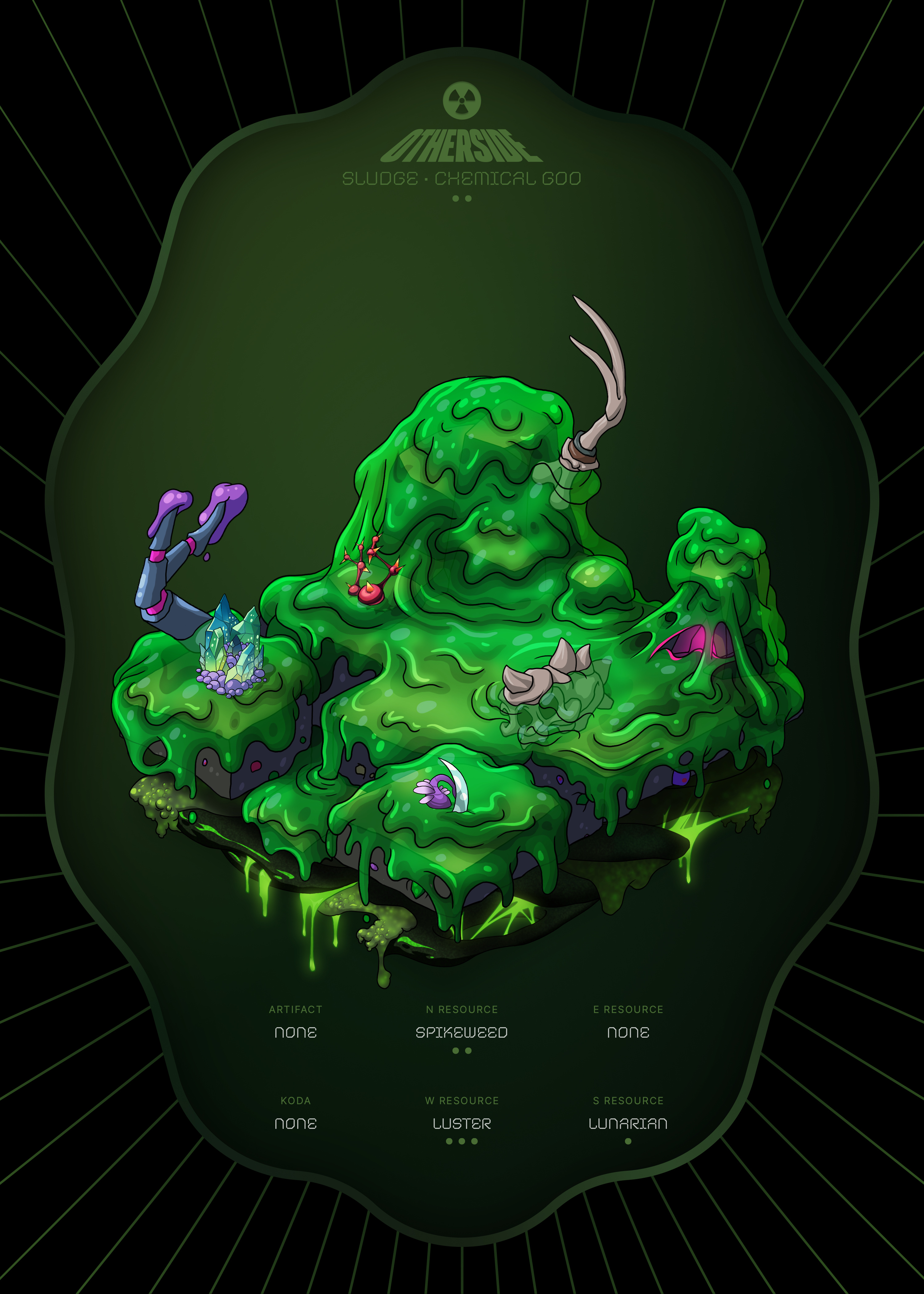 Otherdeed #10549 — Sludge