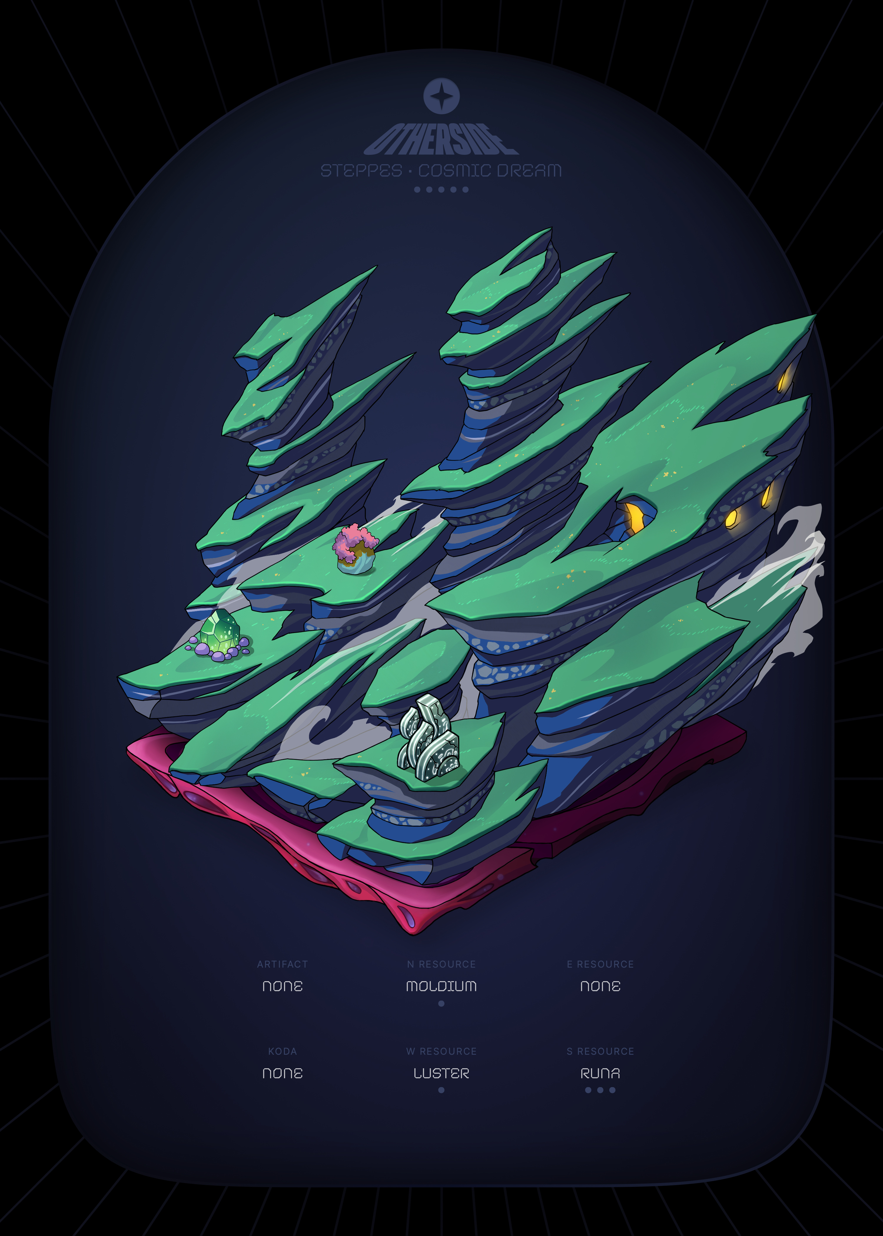 Otherdeed #39376 — Steppes