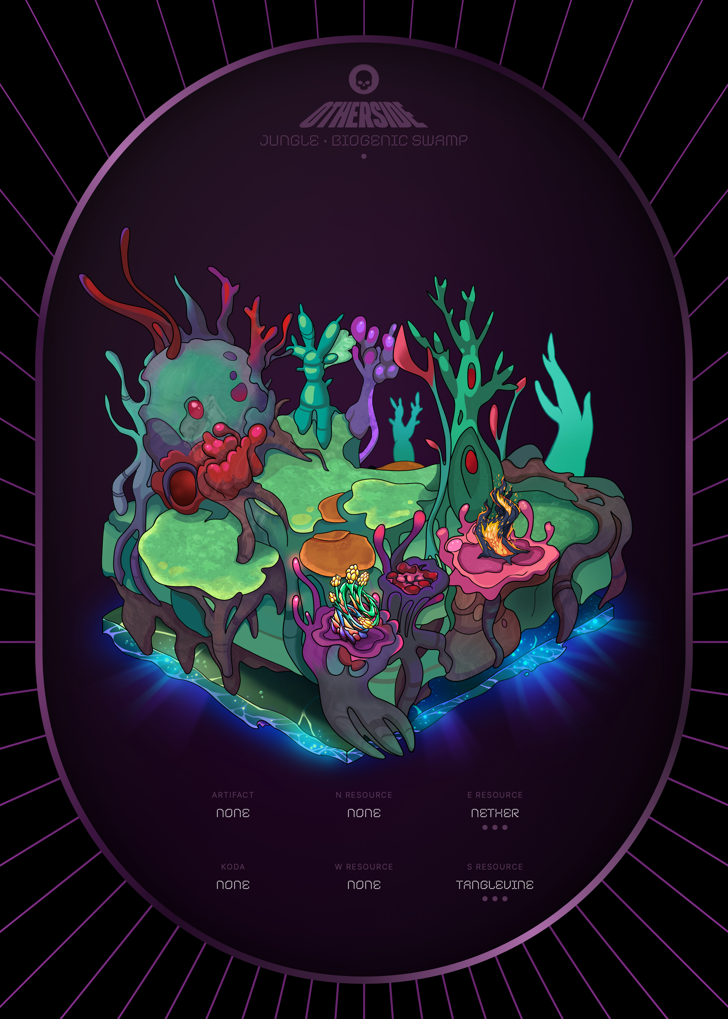 Otherdeed #3544 — Jungle