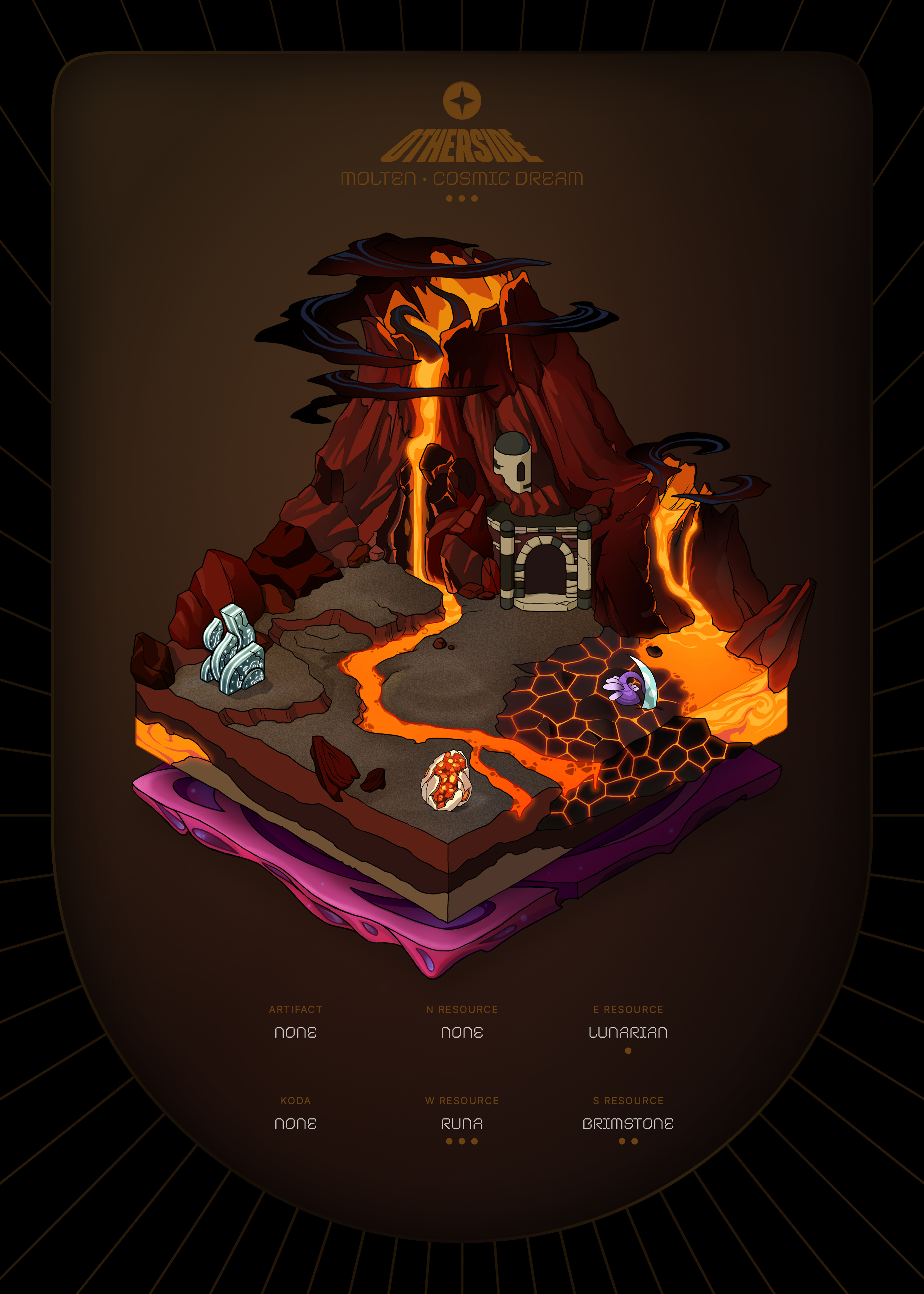 Otherdeed #91581 — Molten