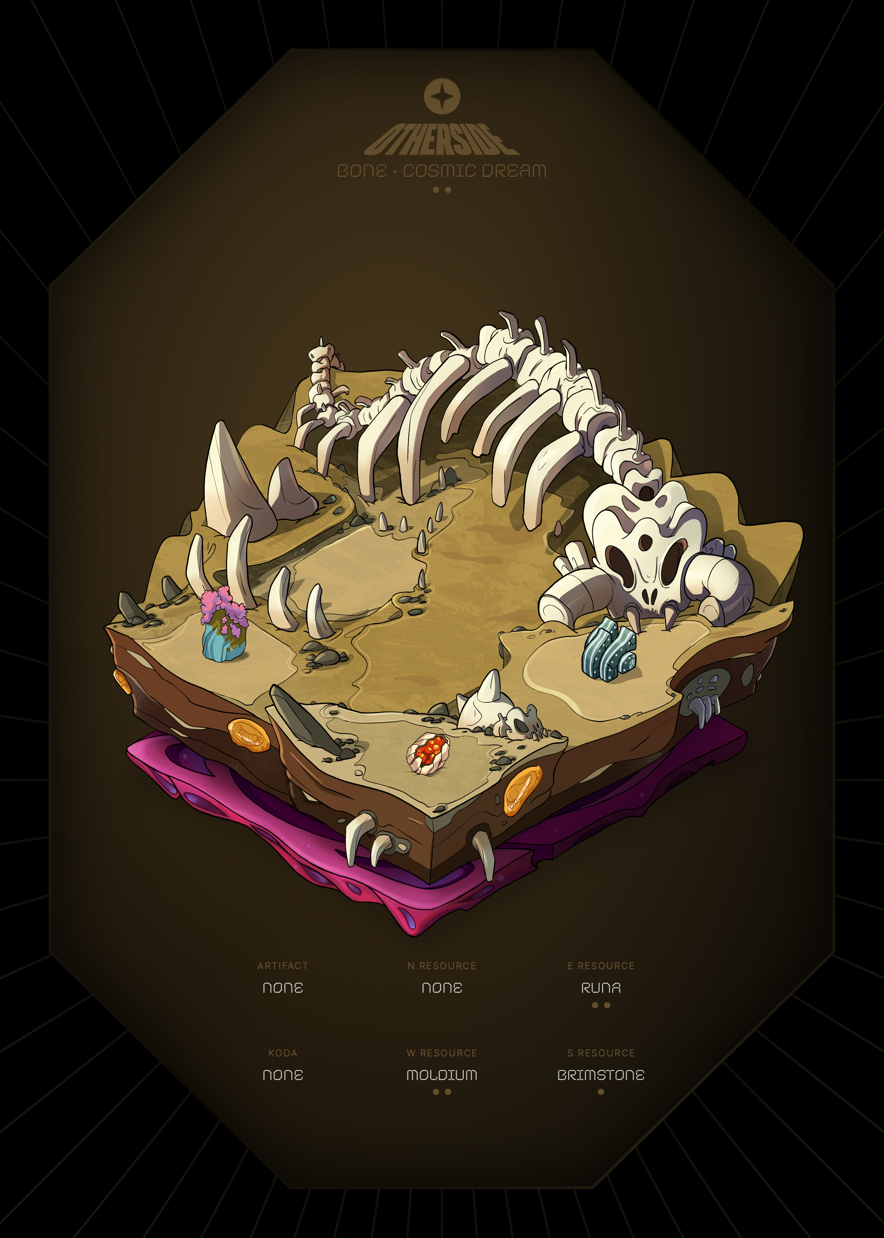 Otherdeed #32500 — Bone