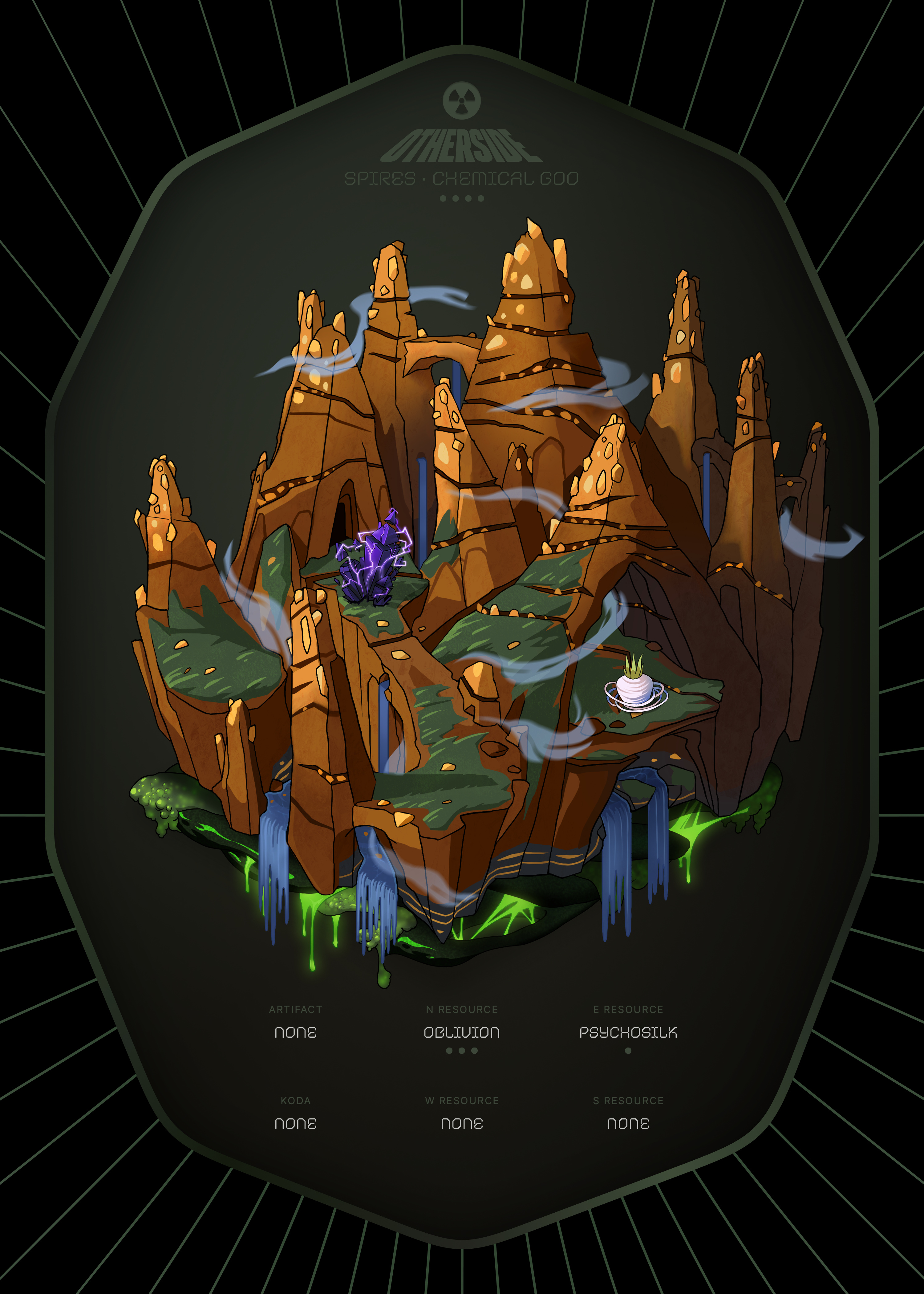 Otherdeed #17438 — Spires