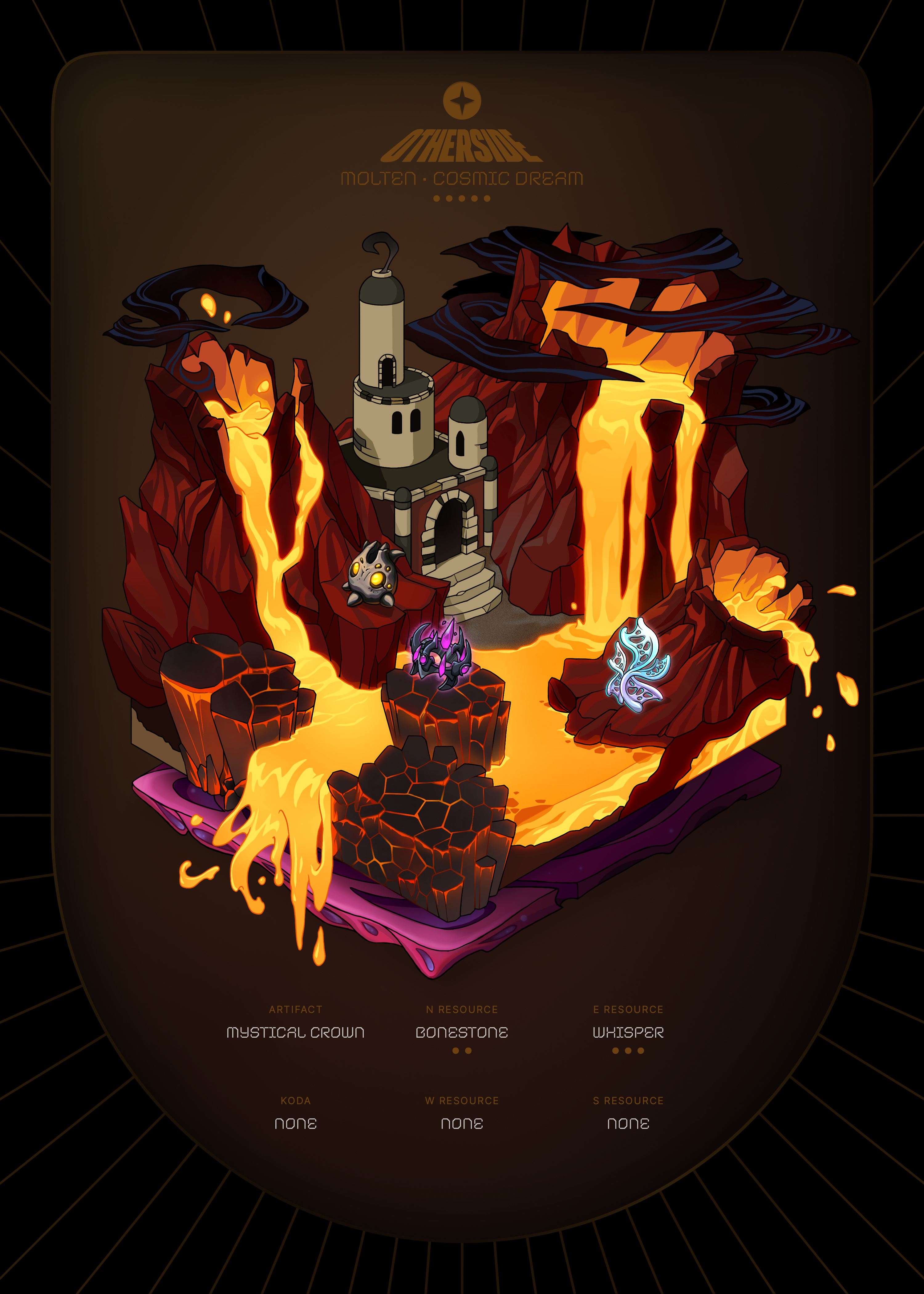 Otherdeed #33514 — Molten