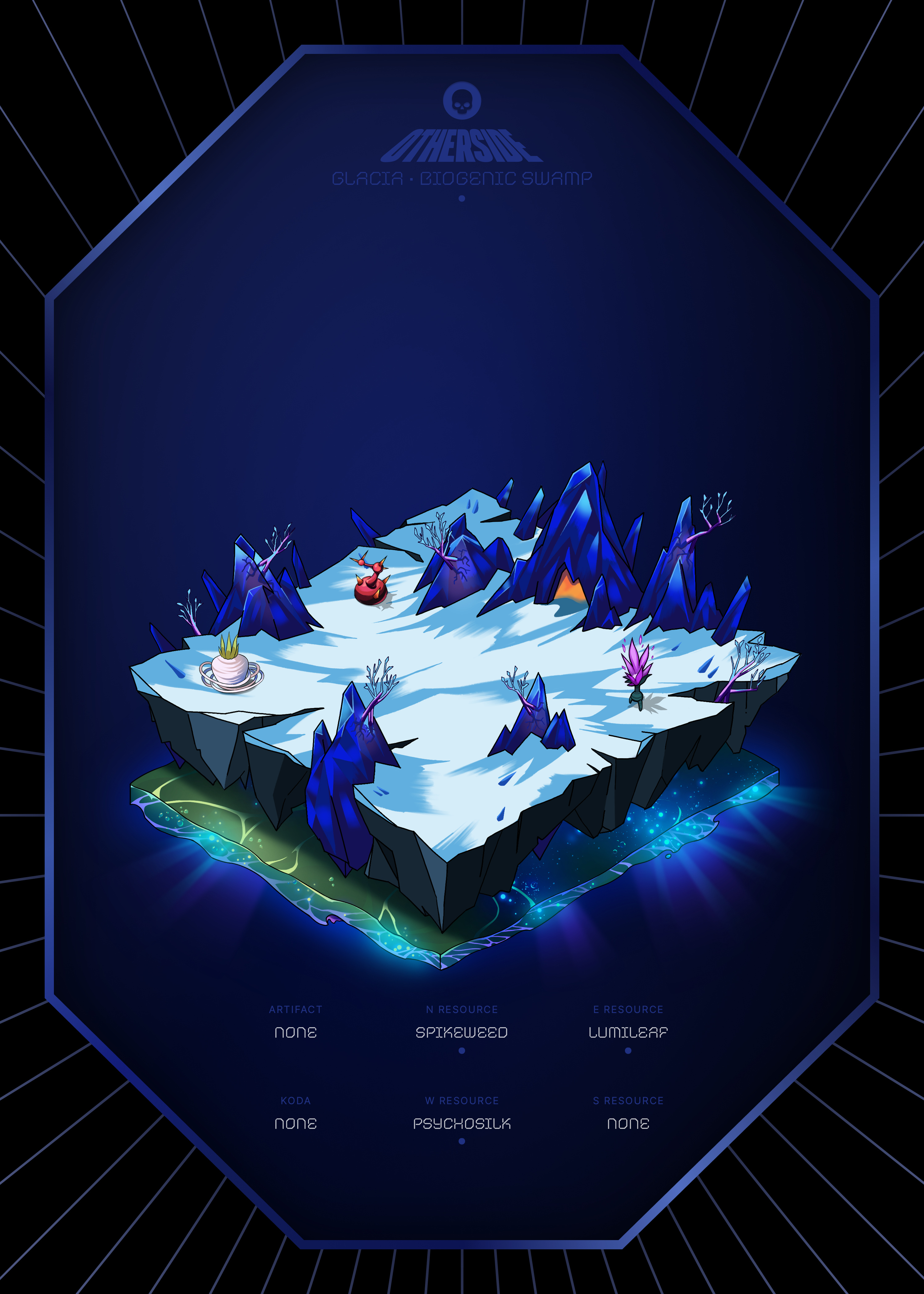 Otherdeed #8754 — Glacia