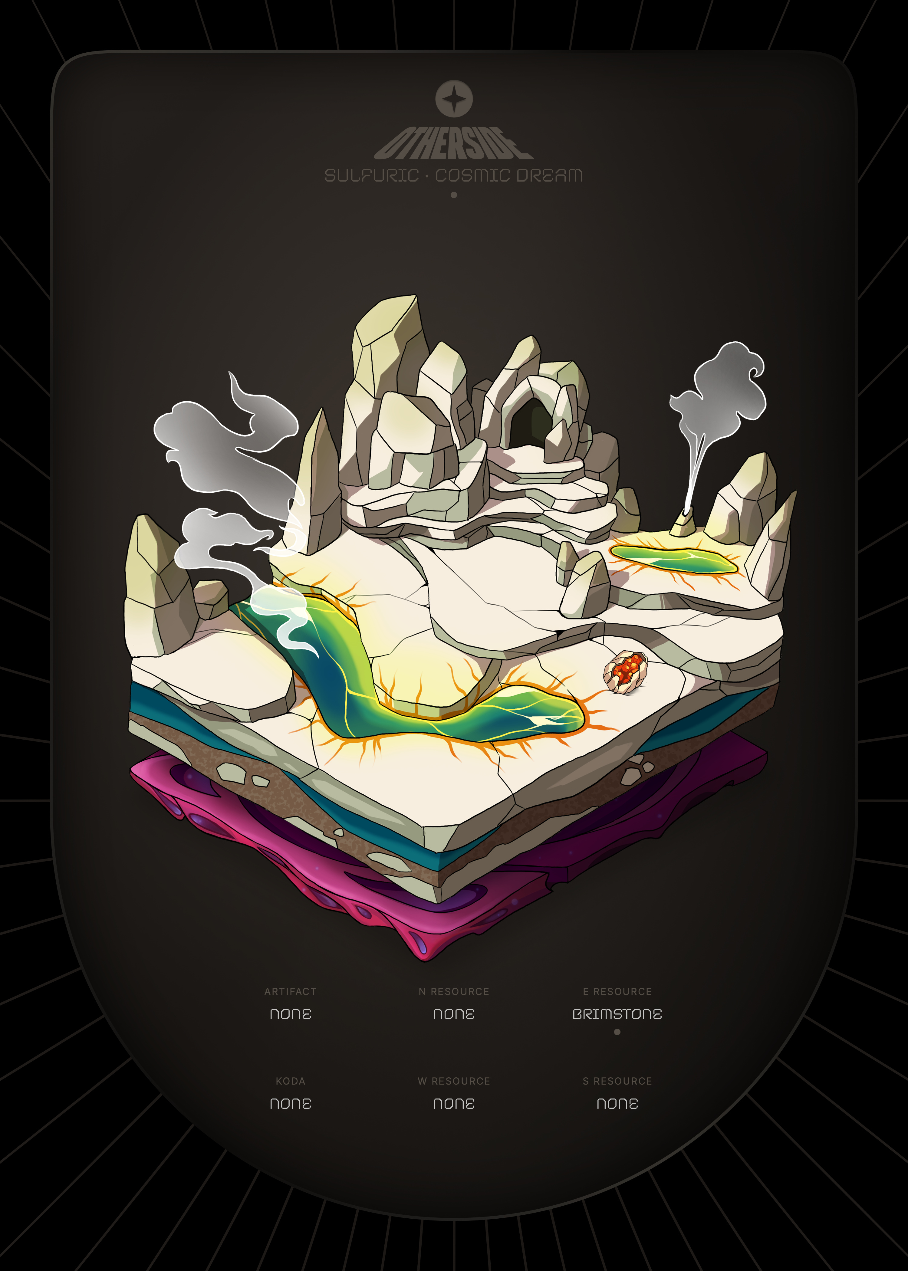 Otherdeed #93174 — Sulfuric