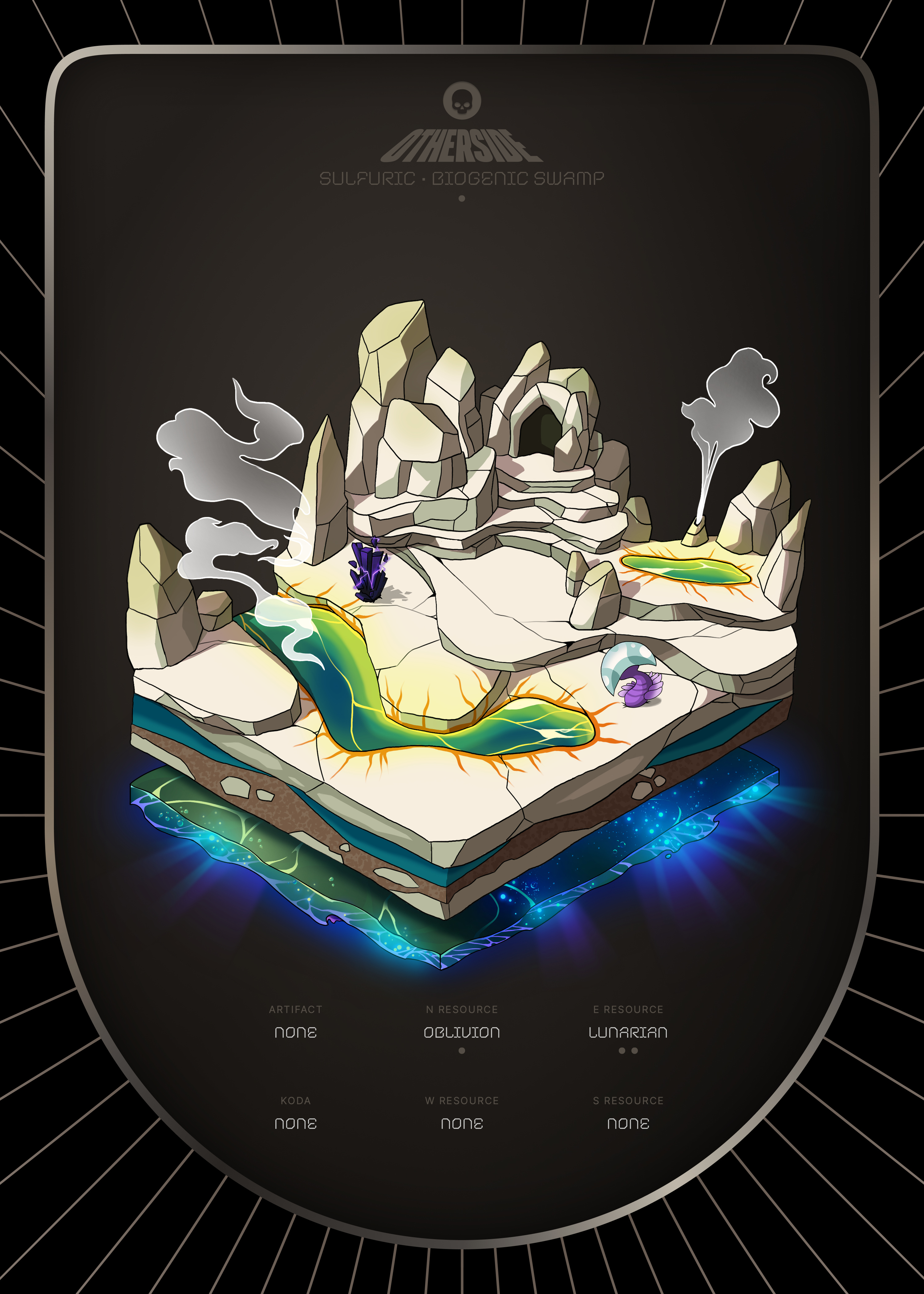 Otherdeed #2934 — Sulfuric