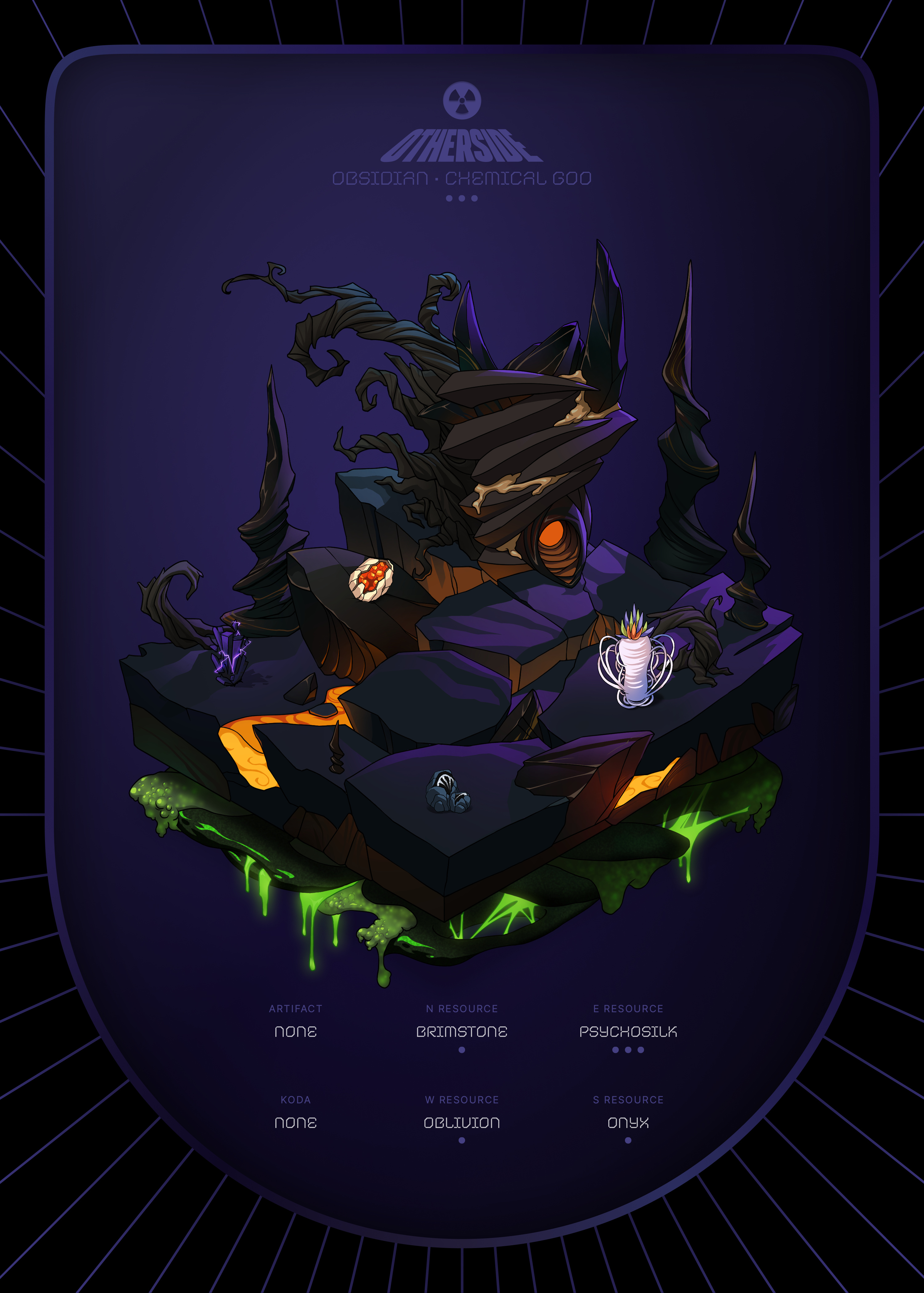 Otherdeed #22328 — Obsidian