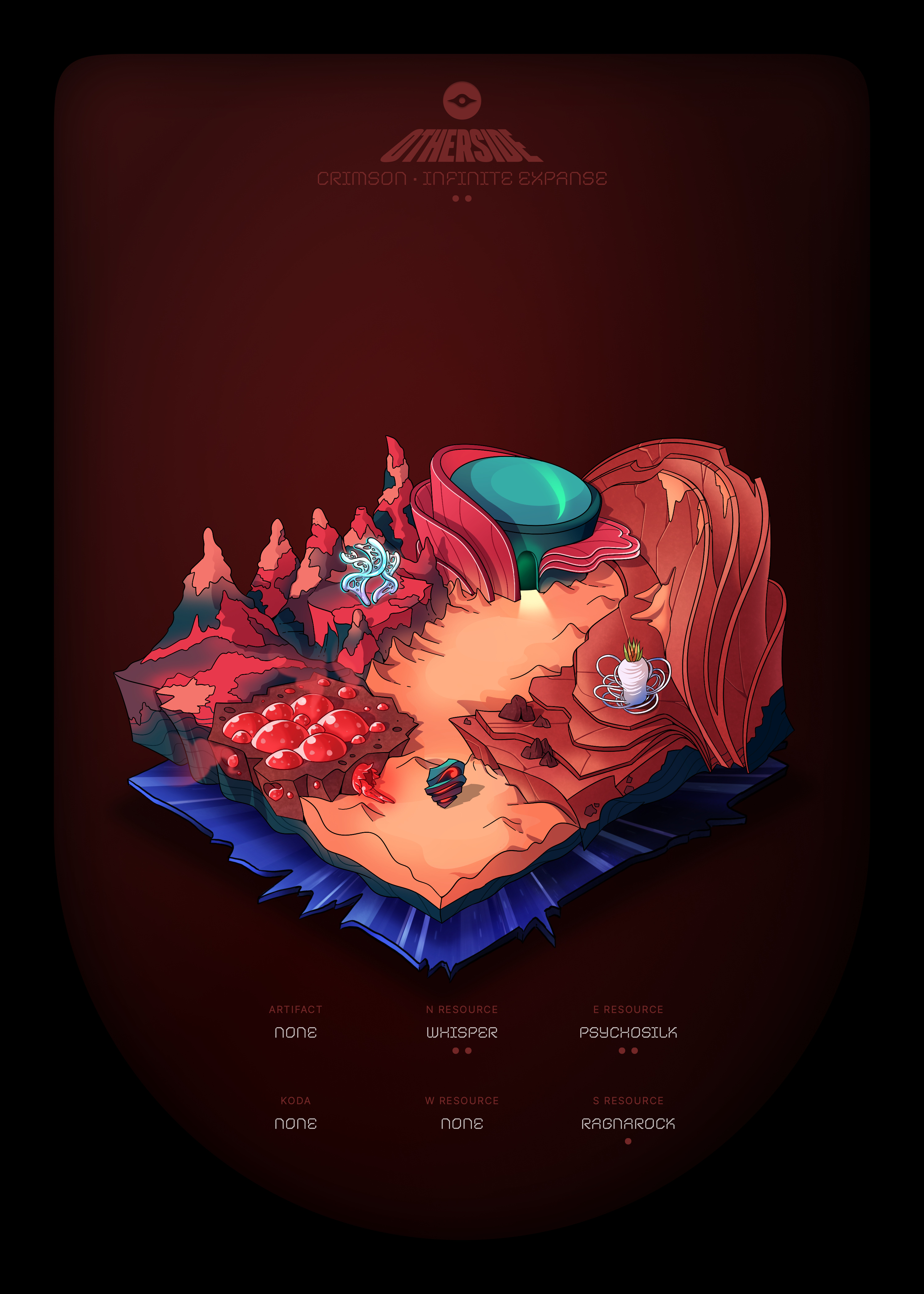 Otherdeed #54069 — Crimson