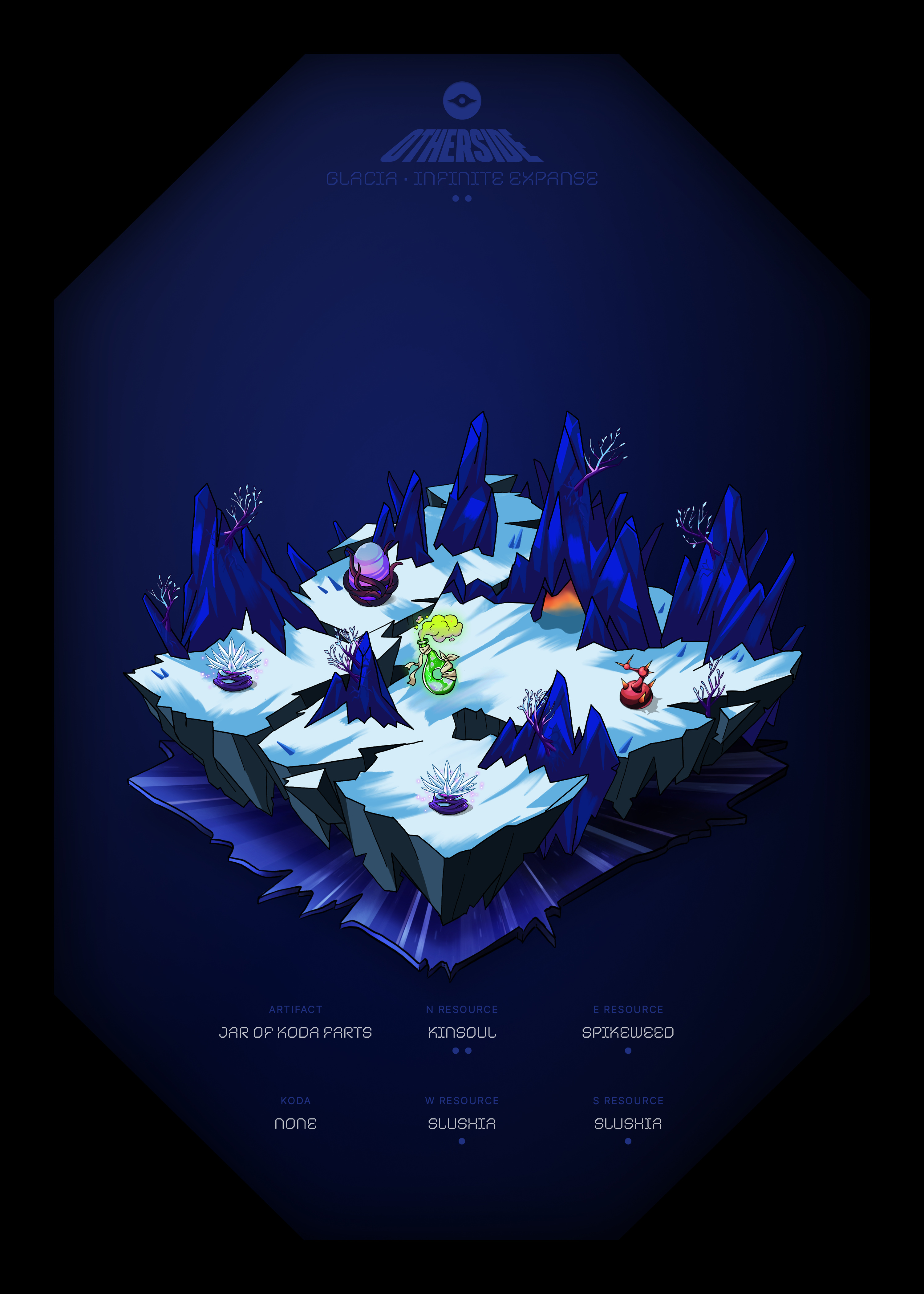 Otherdeed #59513 — Glacia