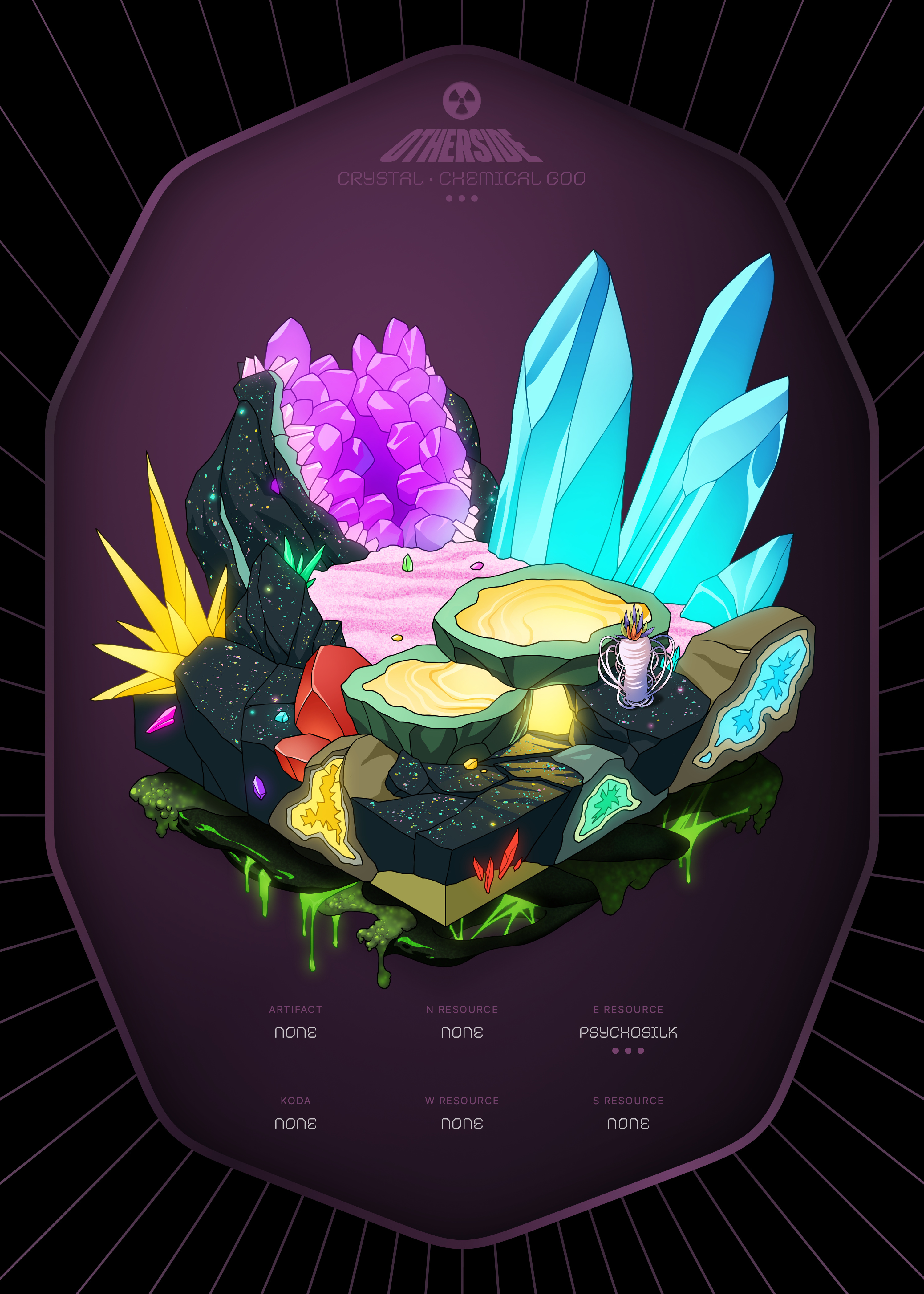 Otherdeed #16845 — Crystal