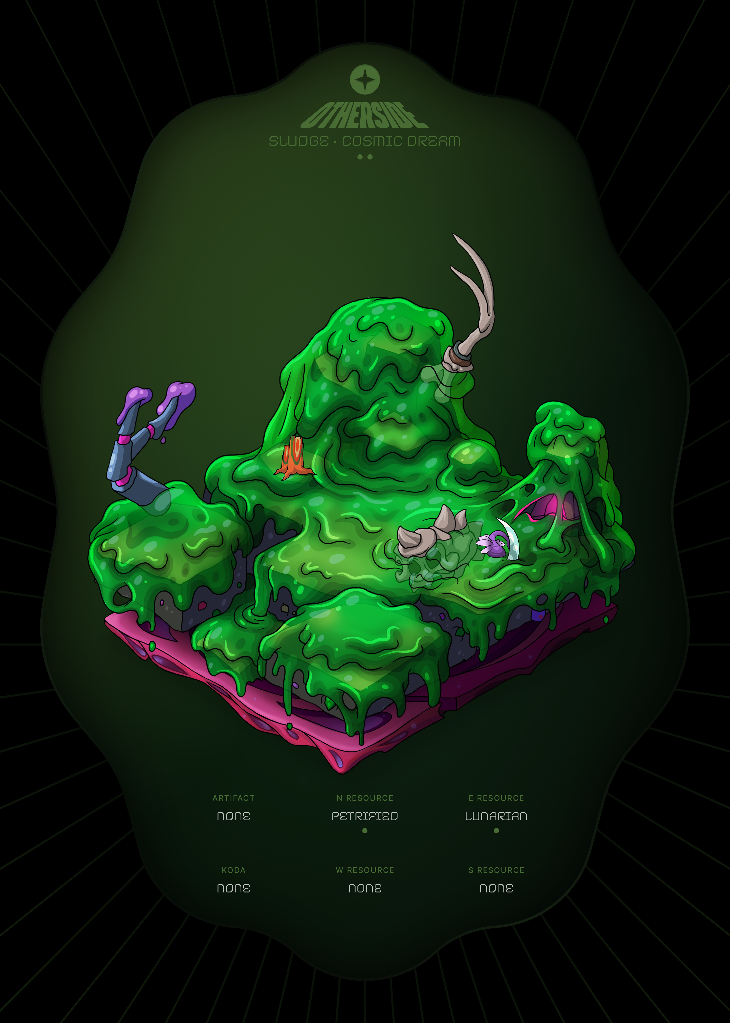 Otherdeed #96699 — Sludge