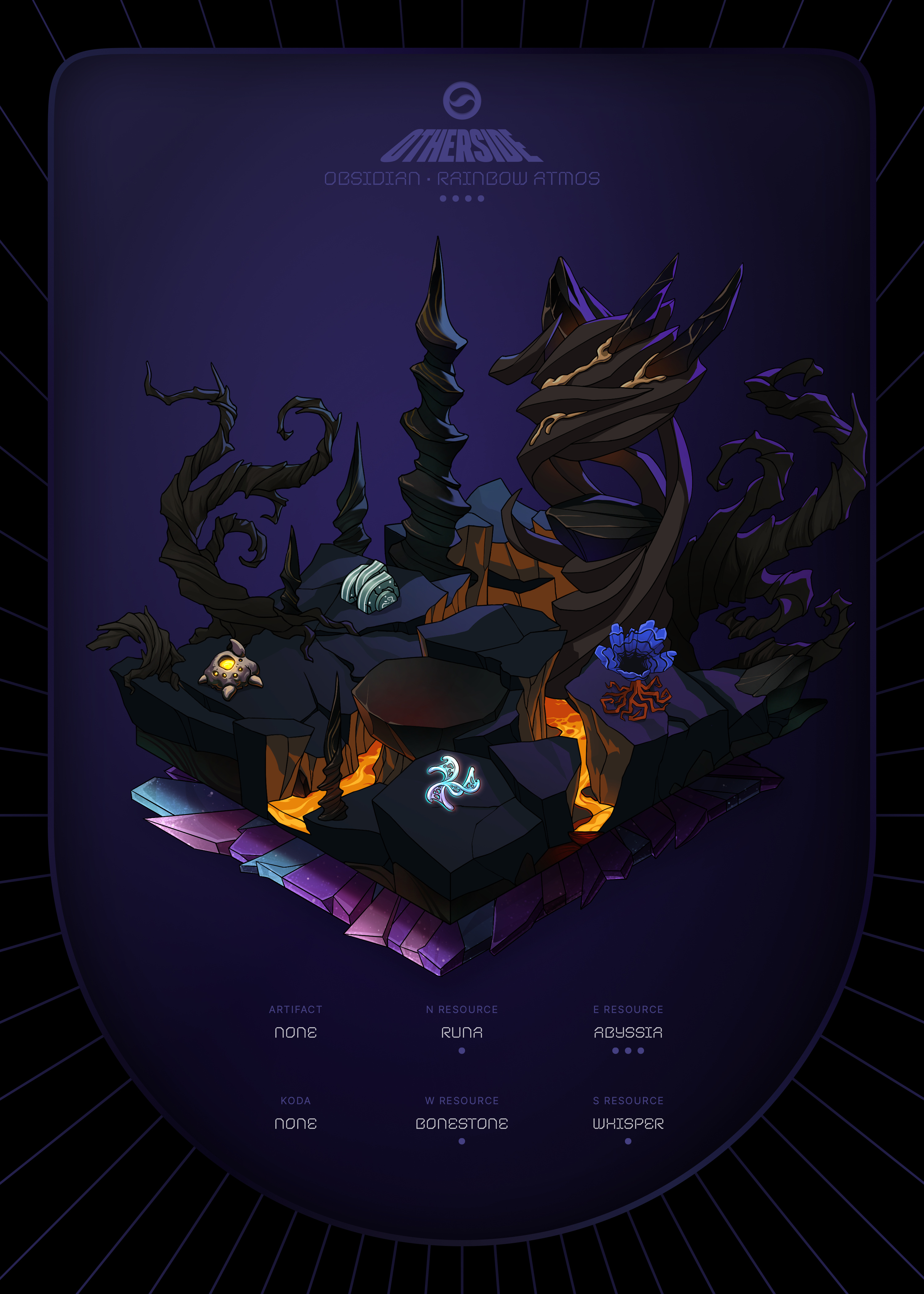 Otherdeed #79385 — Obsidian