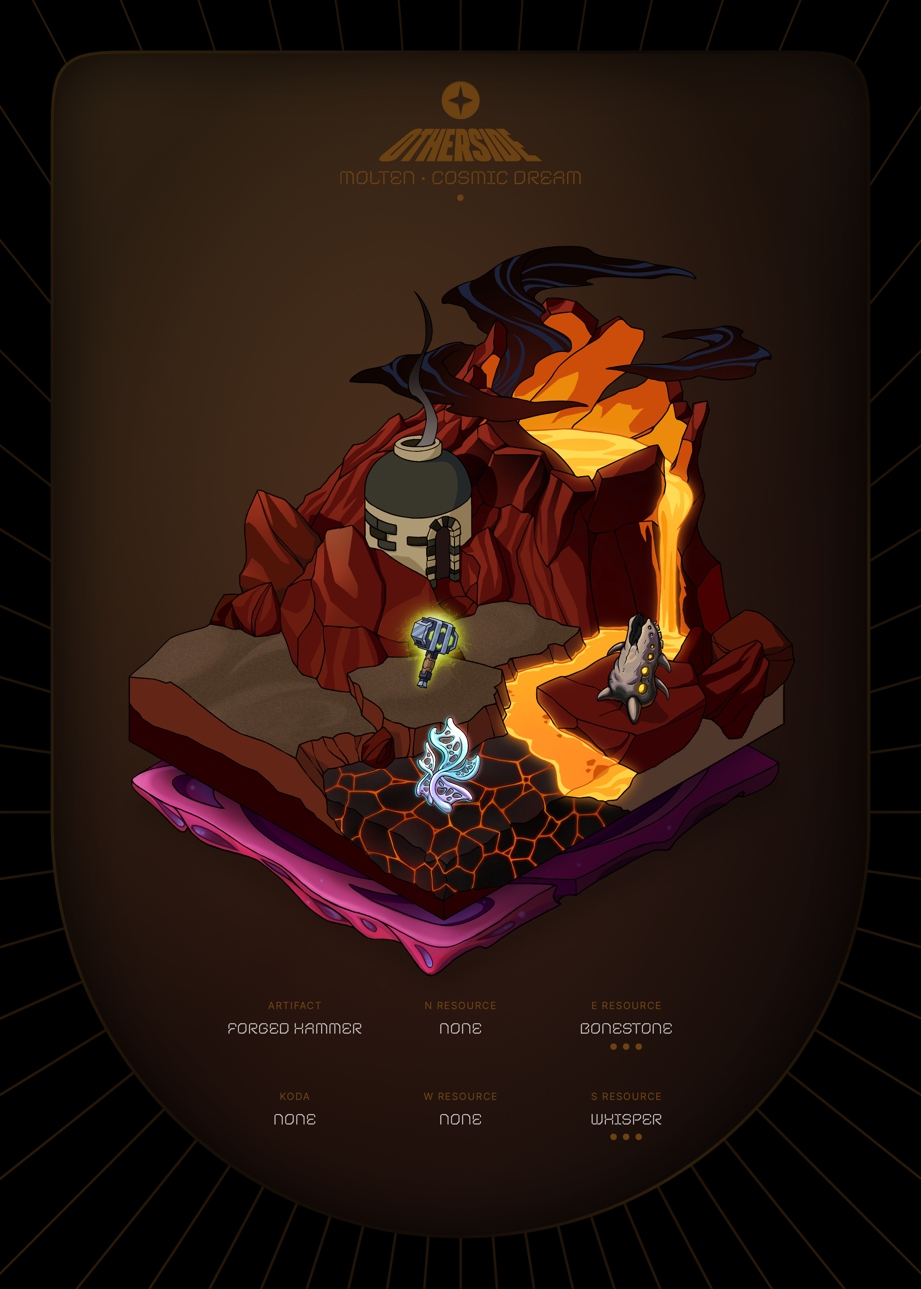 Otherdeed #39646 — Molten
