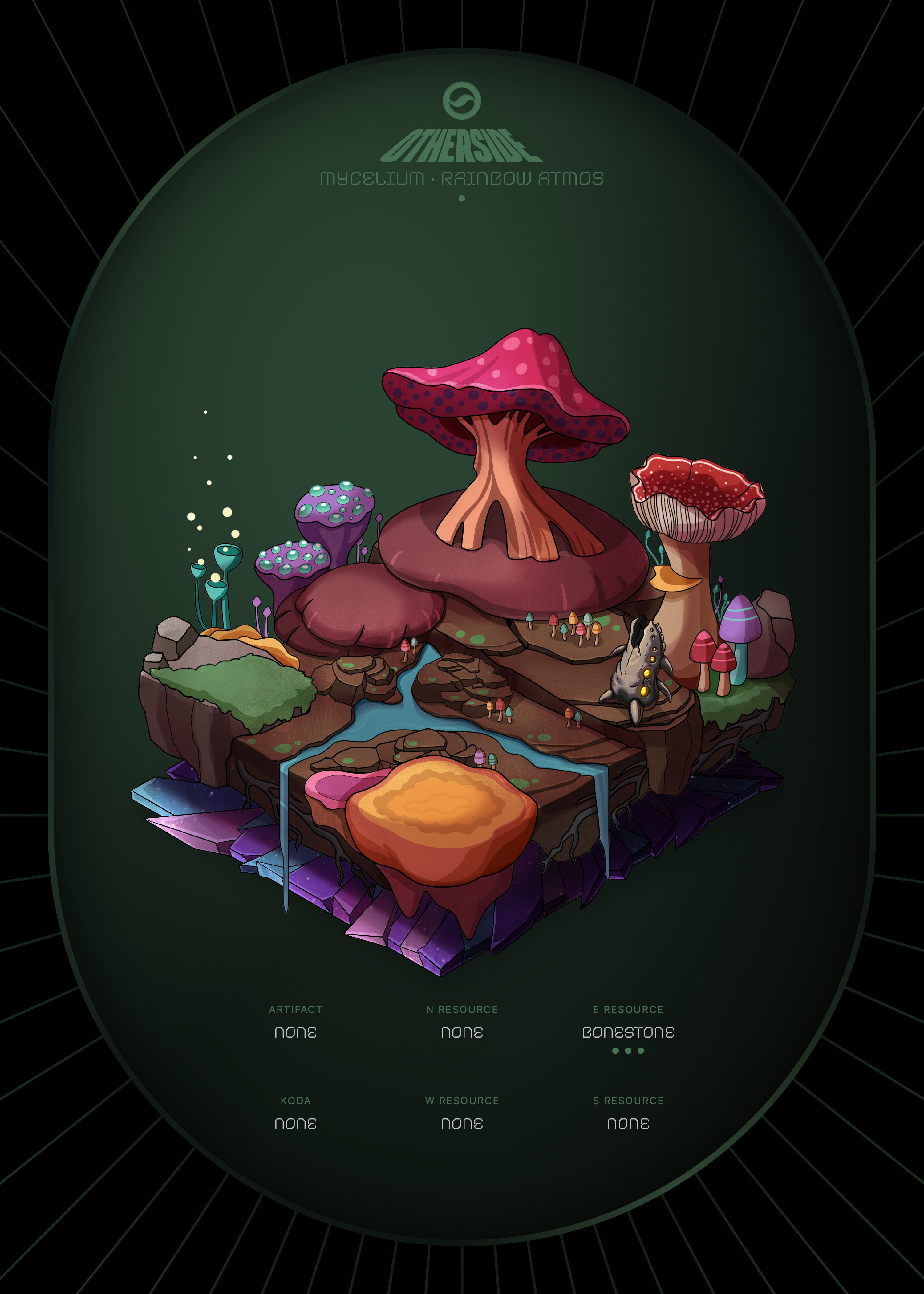 Otherdeed #83274 — Mycelium