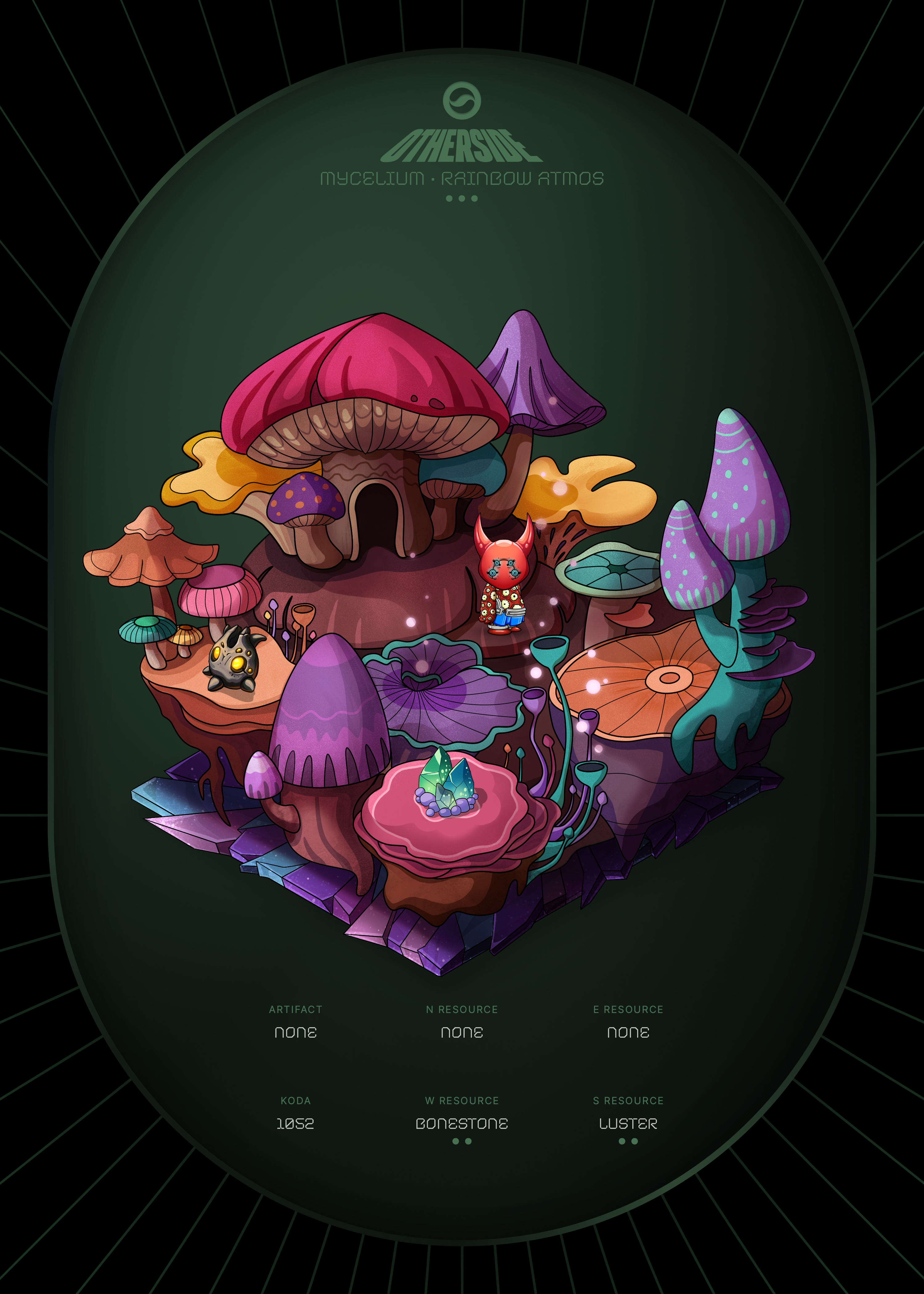 Otherdeed #75320 — Mycelium
