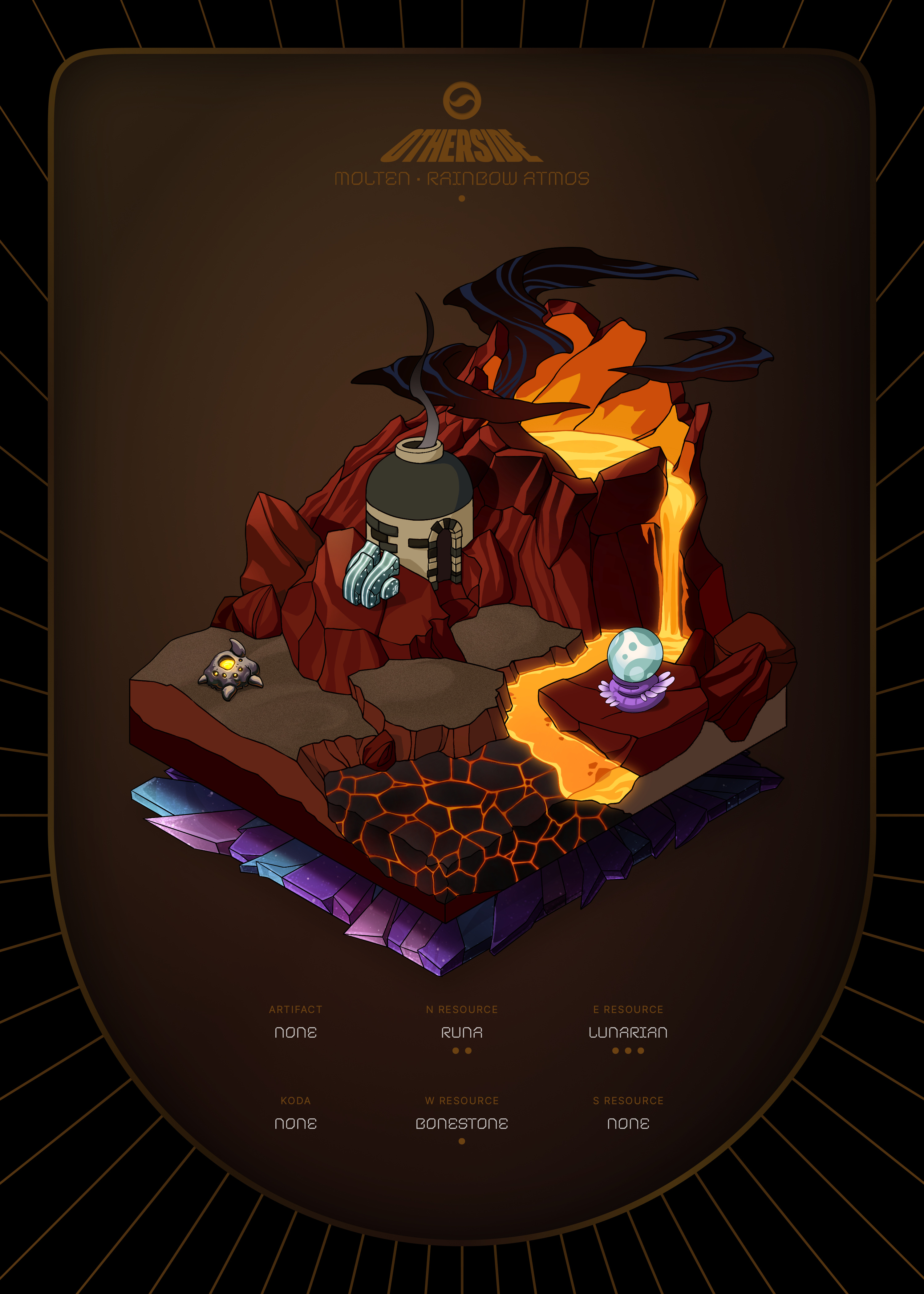 Otherdeed #85686 — Molten