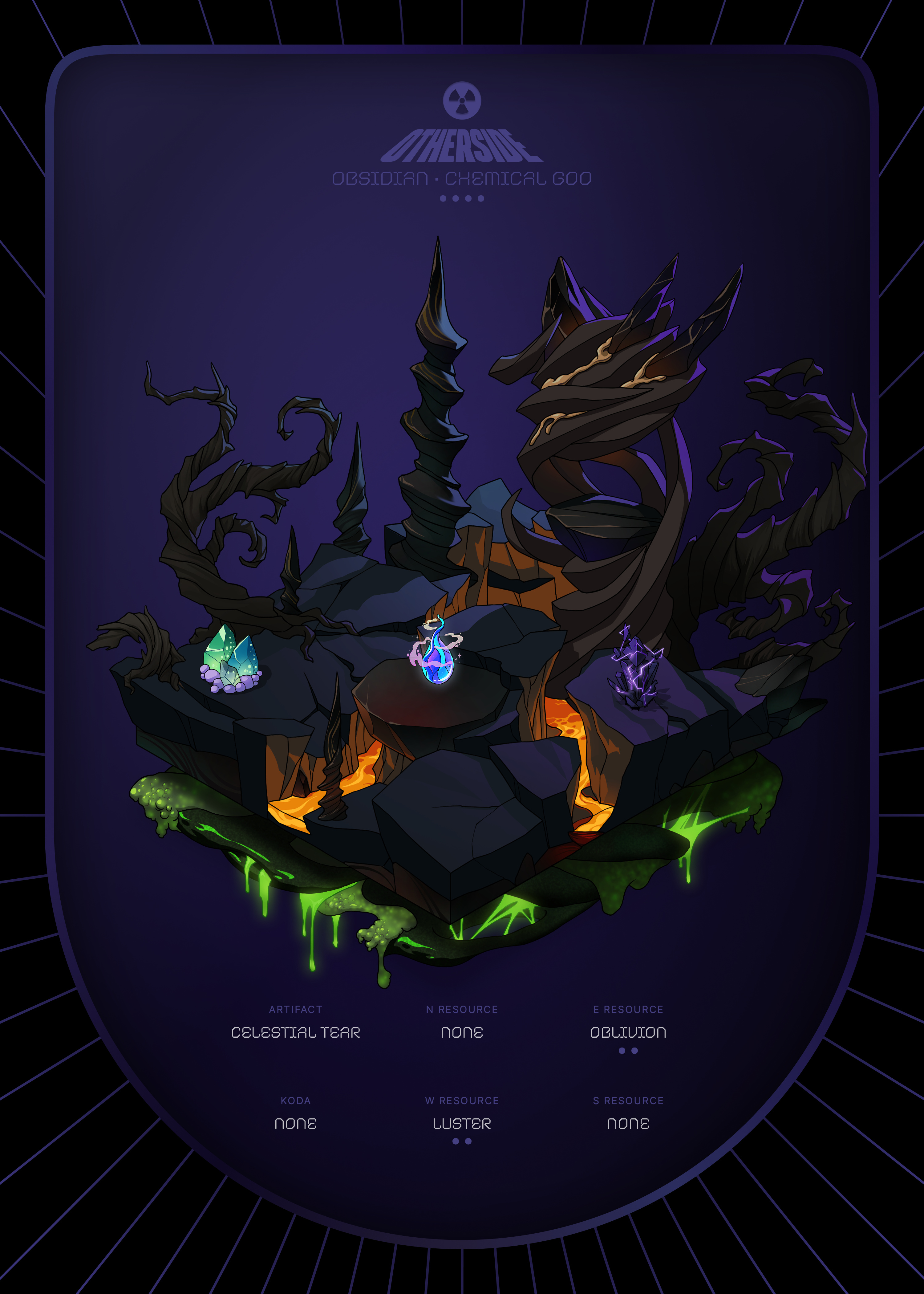 Otherdeed #24996 — Obsidian