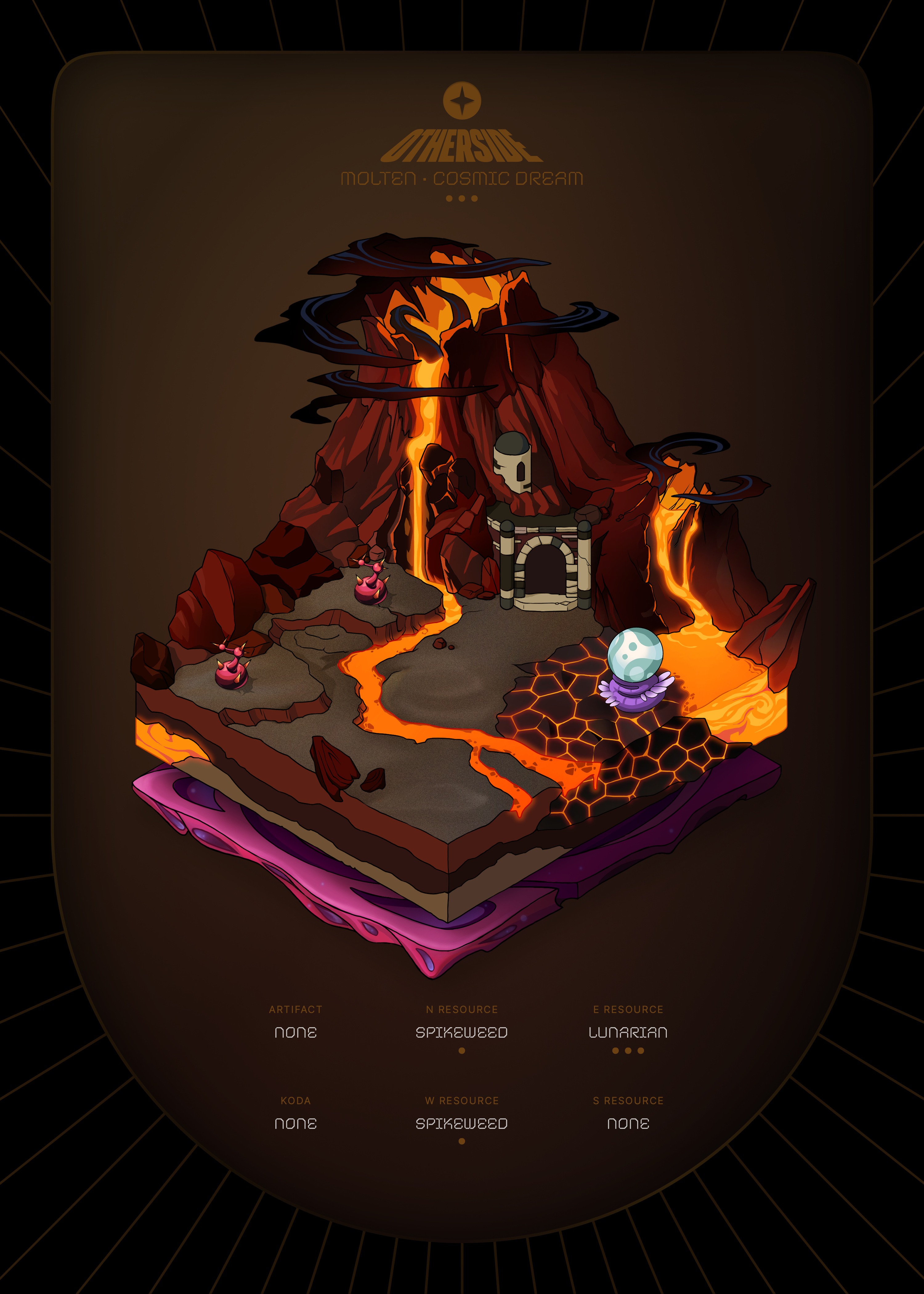 Otherdeed #90038 — Molten