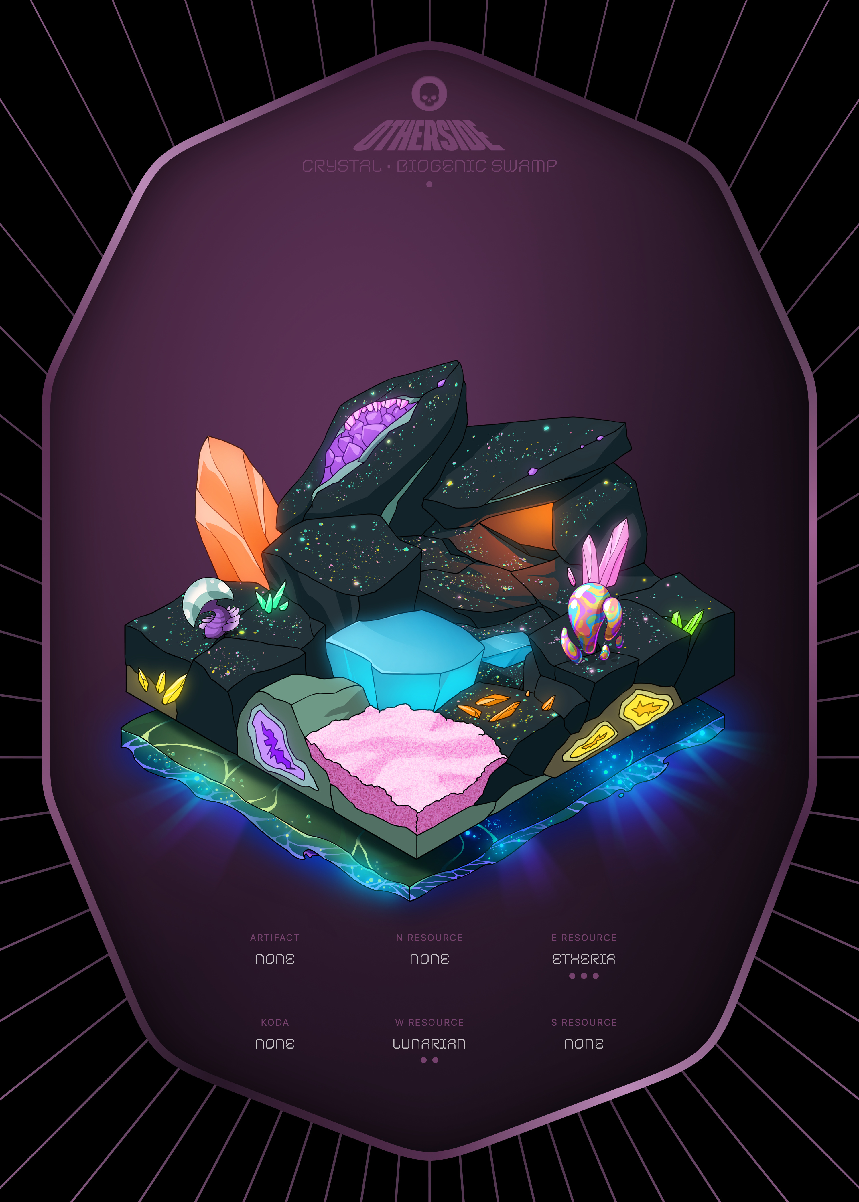 Otherdeed #7673 — Crystal