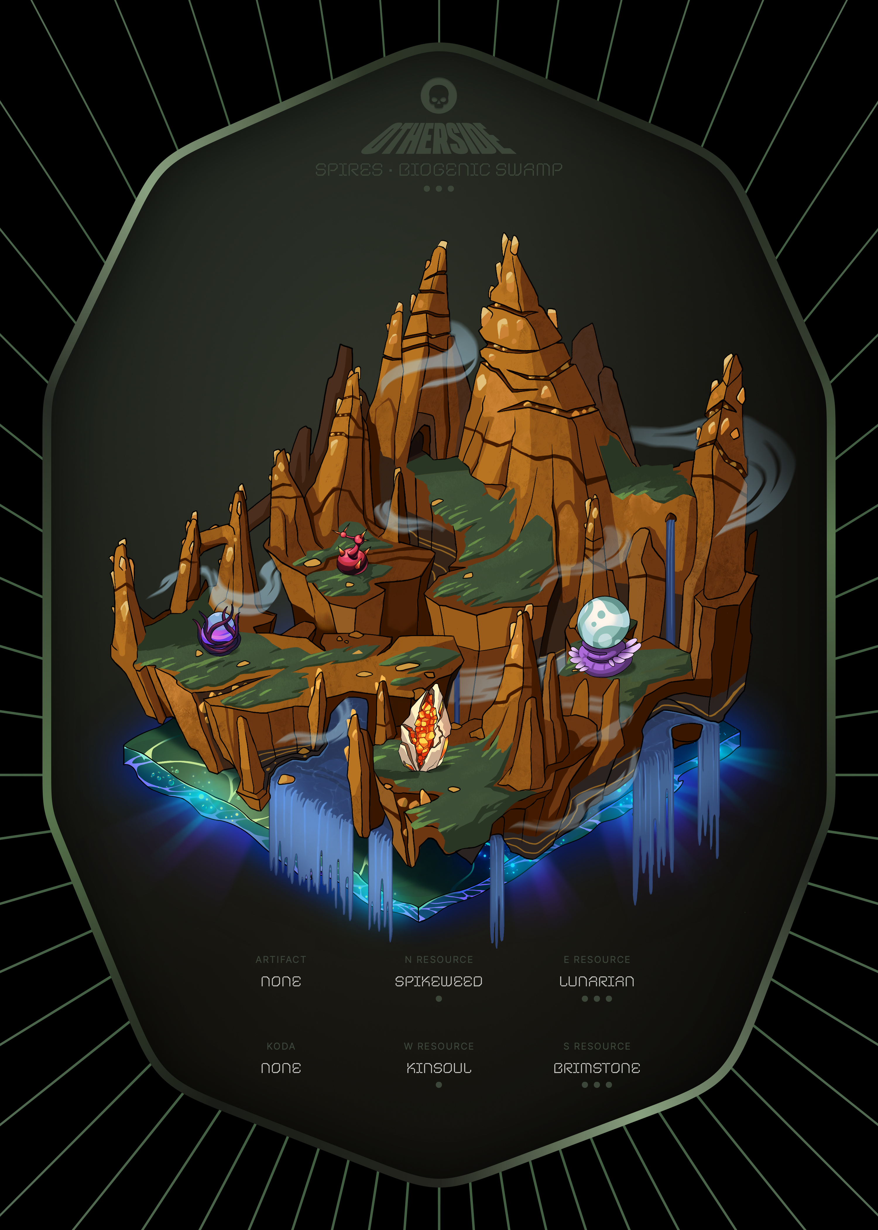 Otherdeed #5114 — Spires