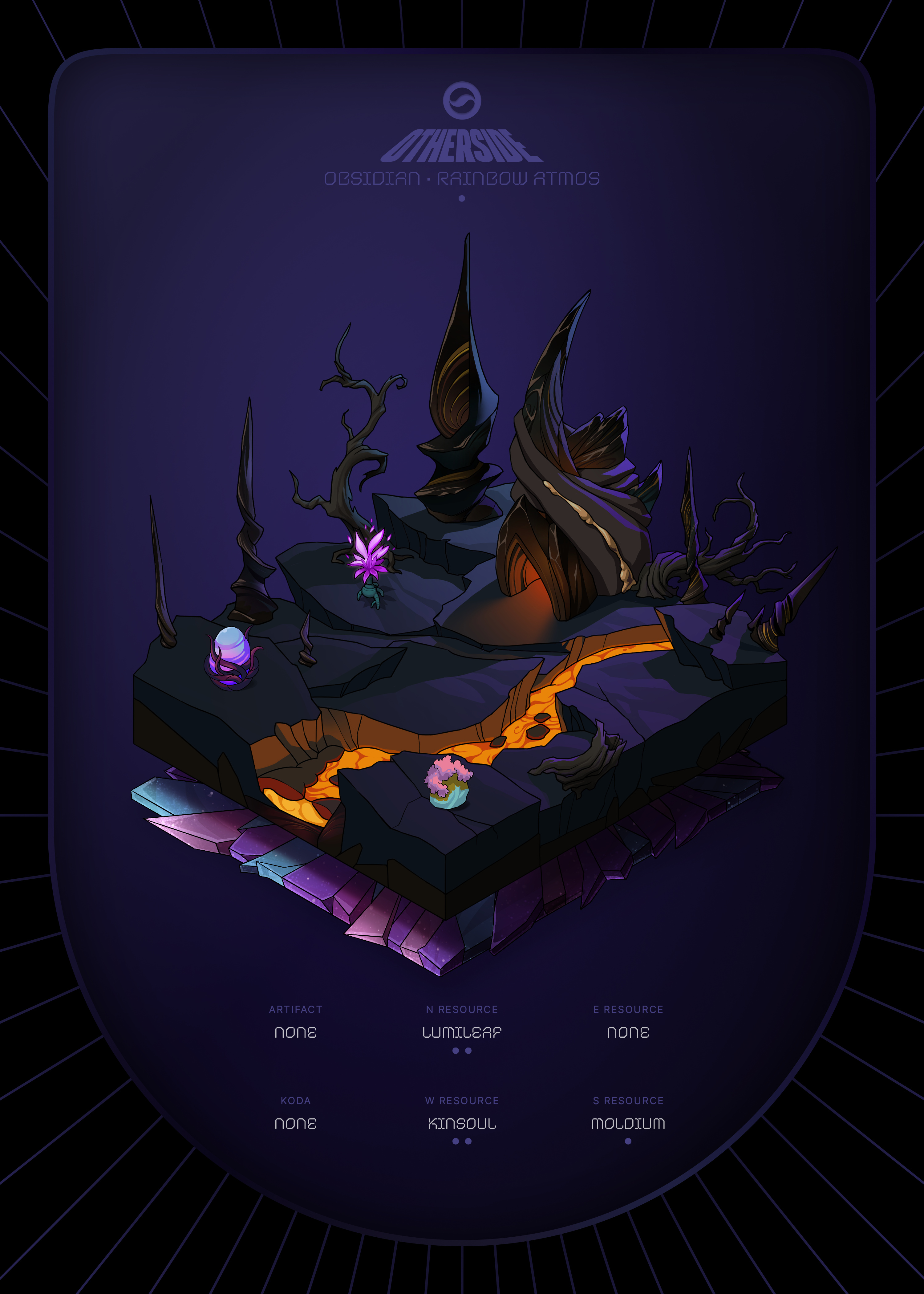 Otherdeed #76034 — Obsidian
