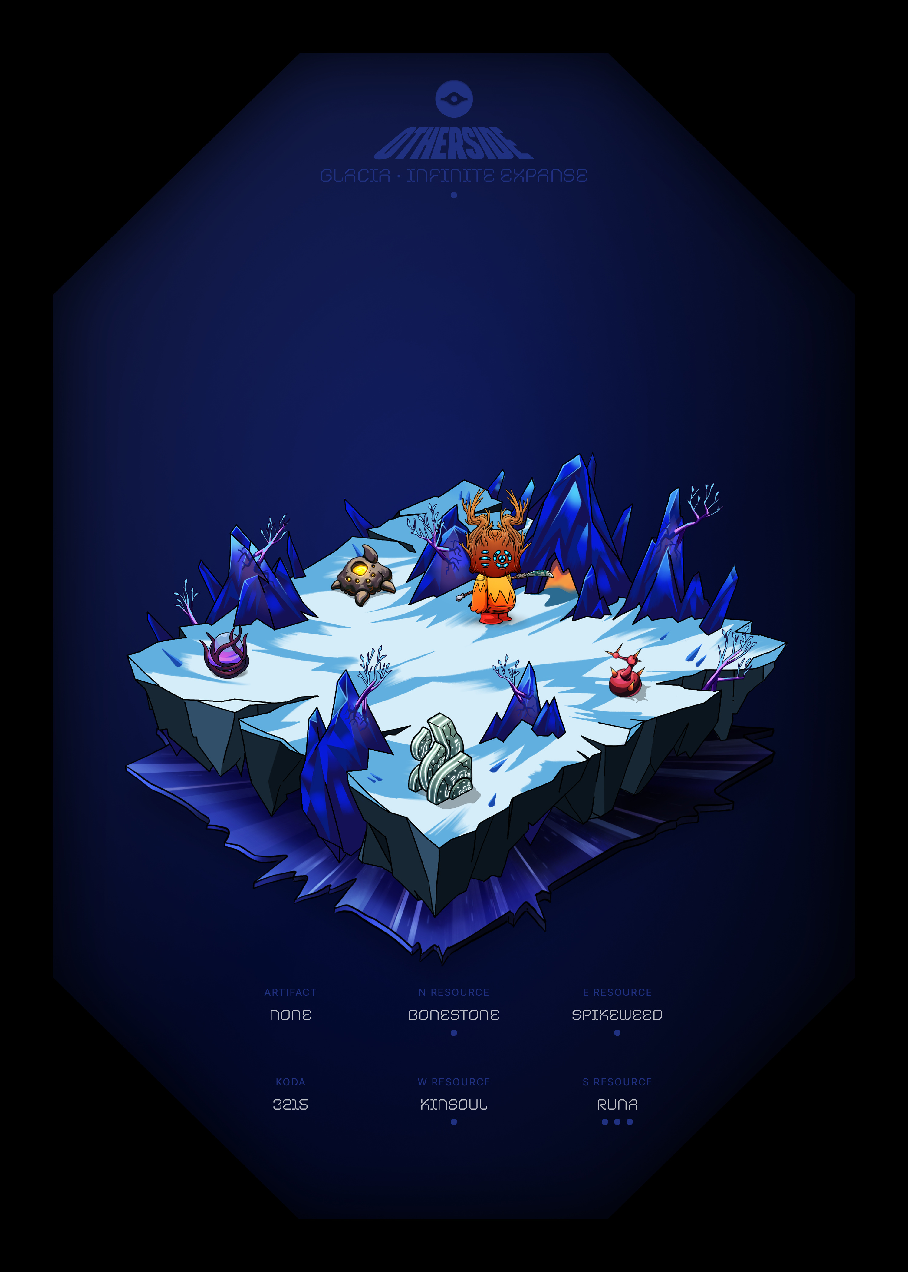 Otherdeed #54704 — Glacia