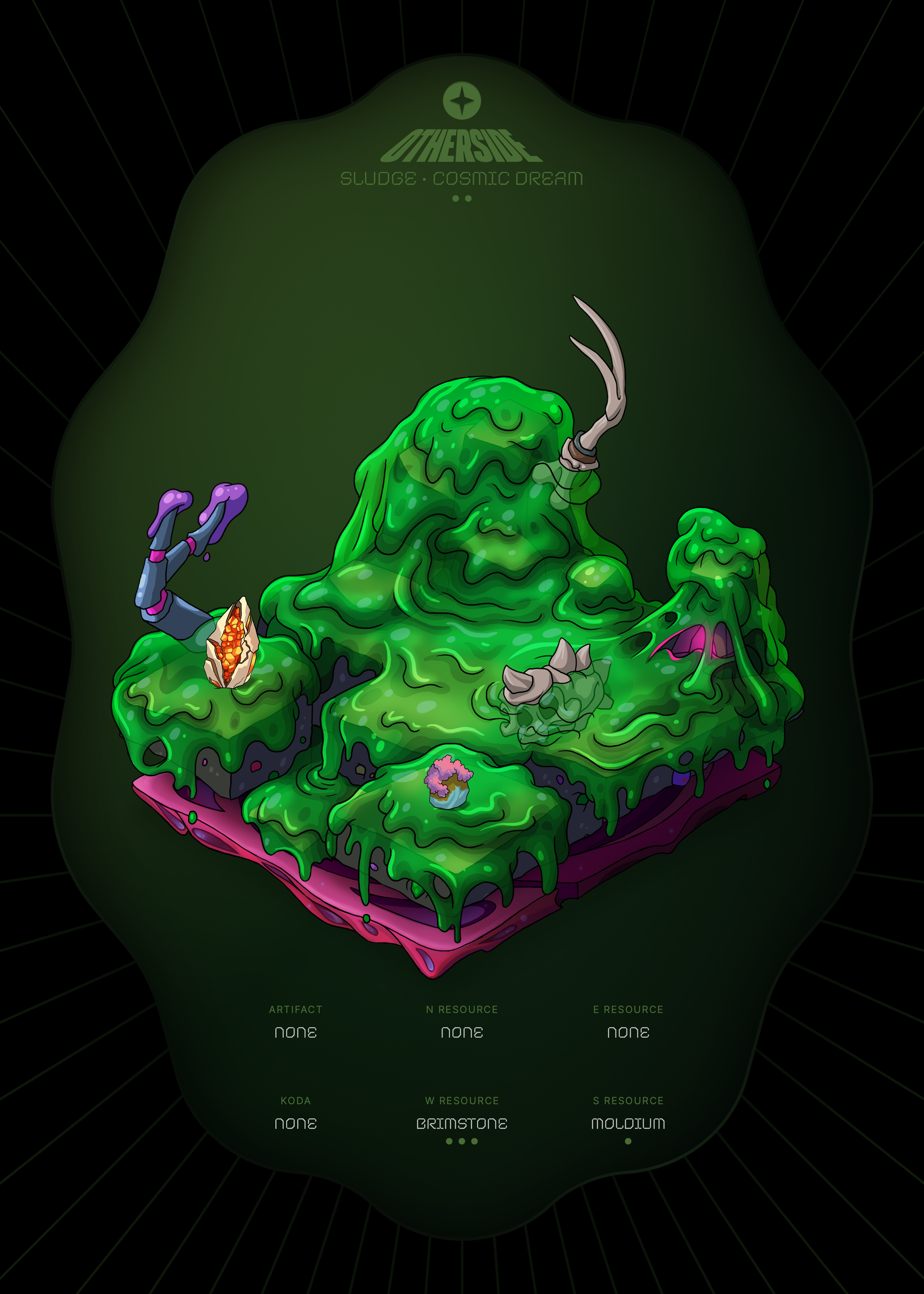 Otherdeed #97902 — Sludge