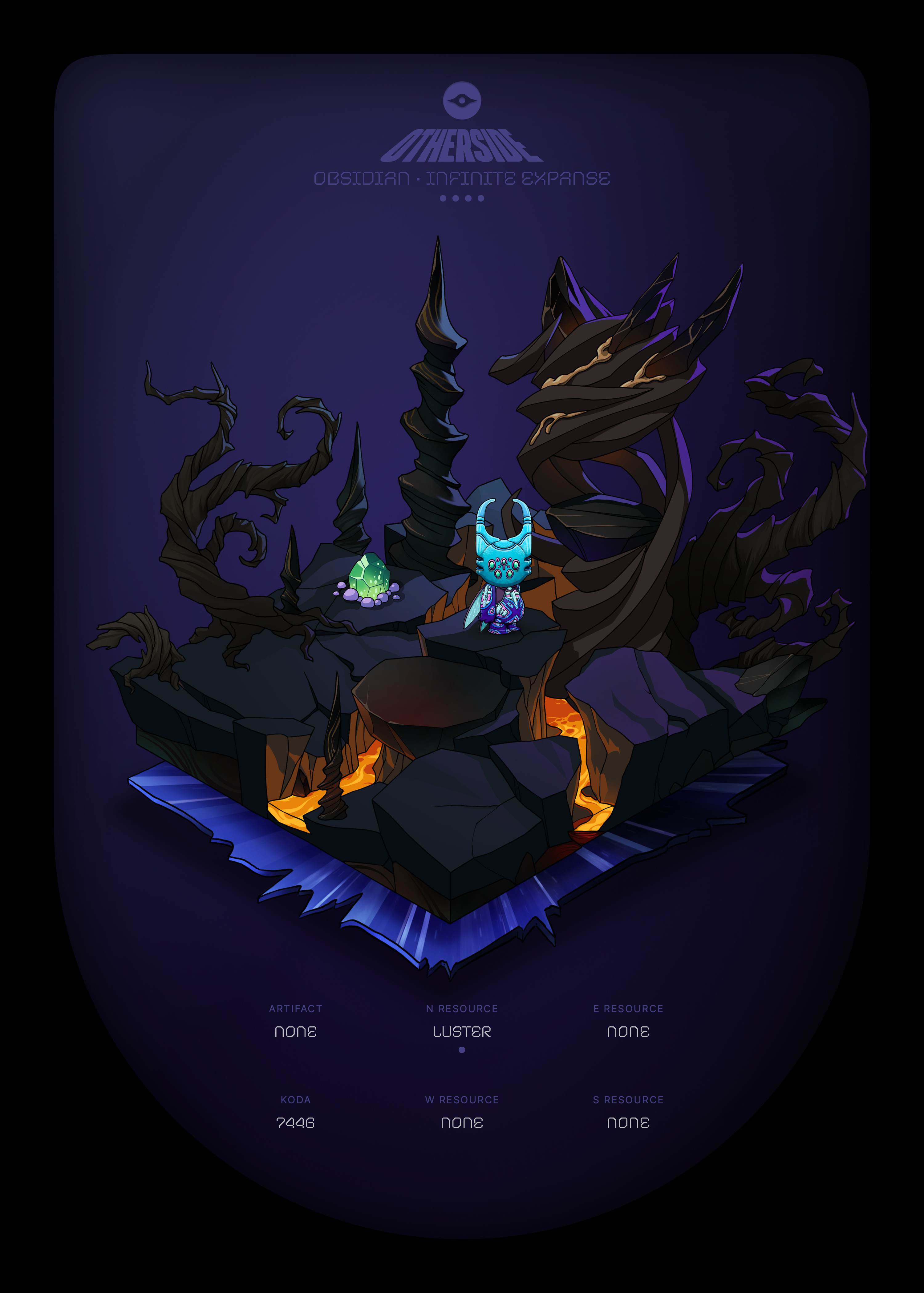 Otherdeed #58290 — Obsidian