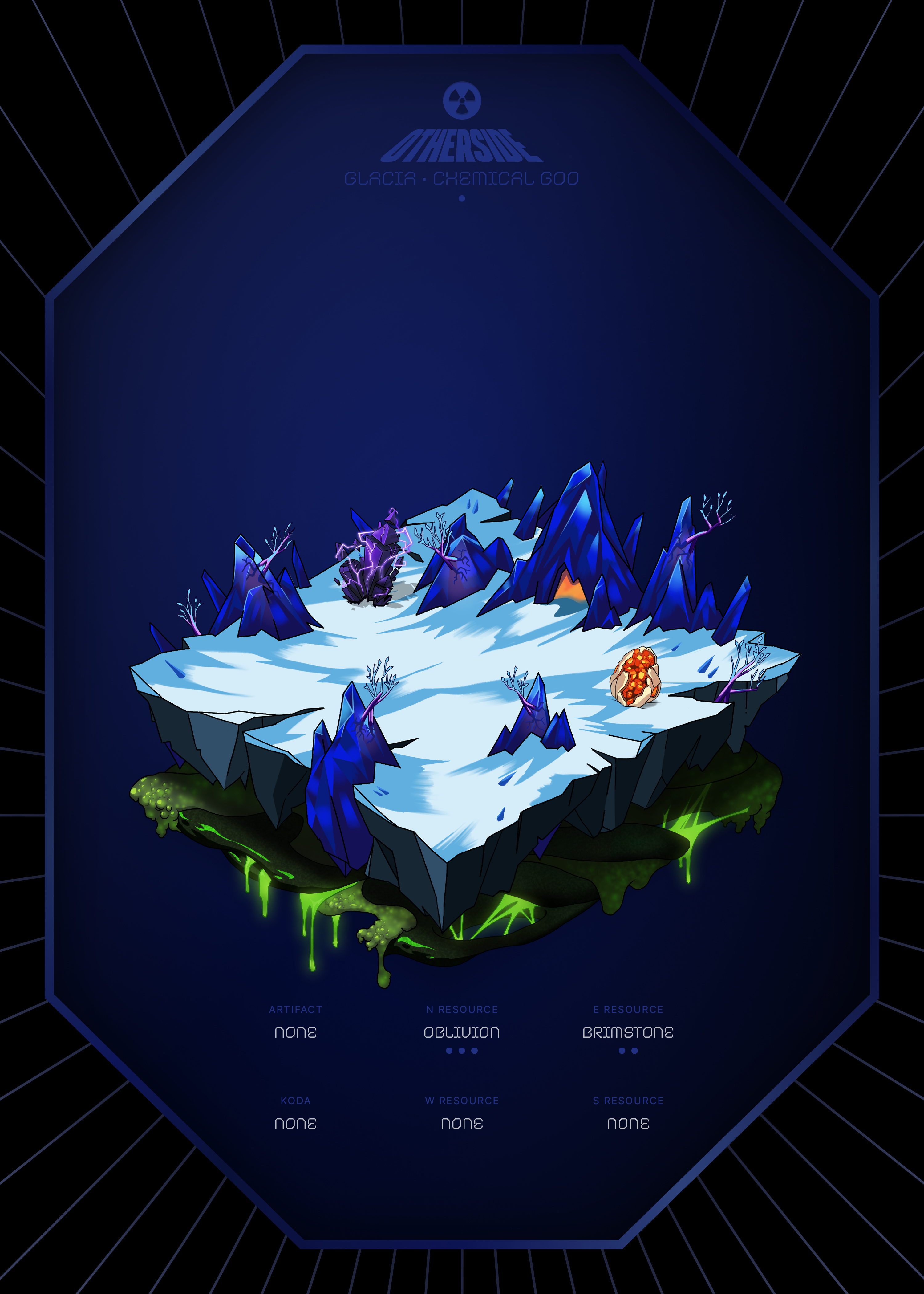 Otherdeed #10585 — Glacia