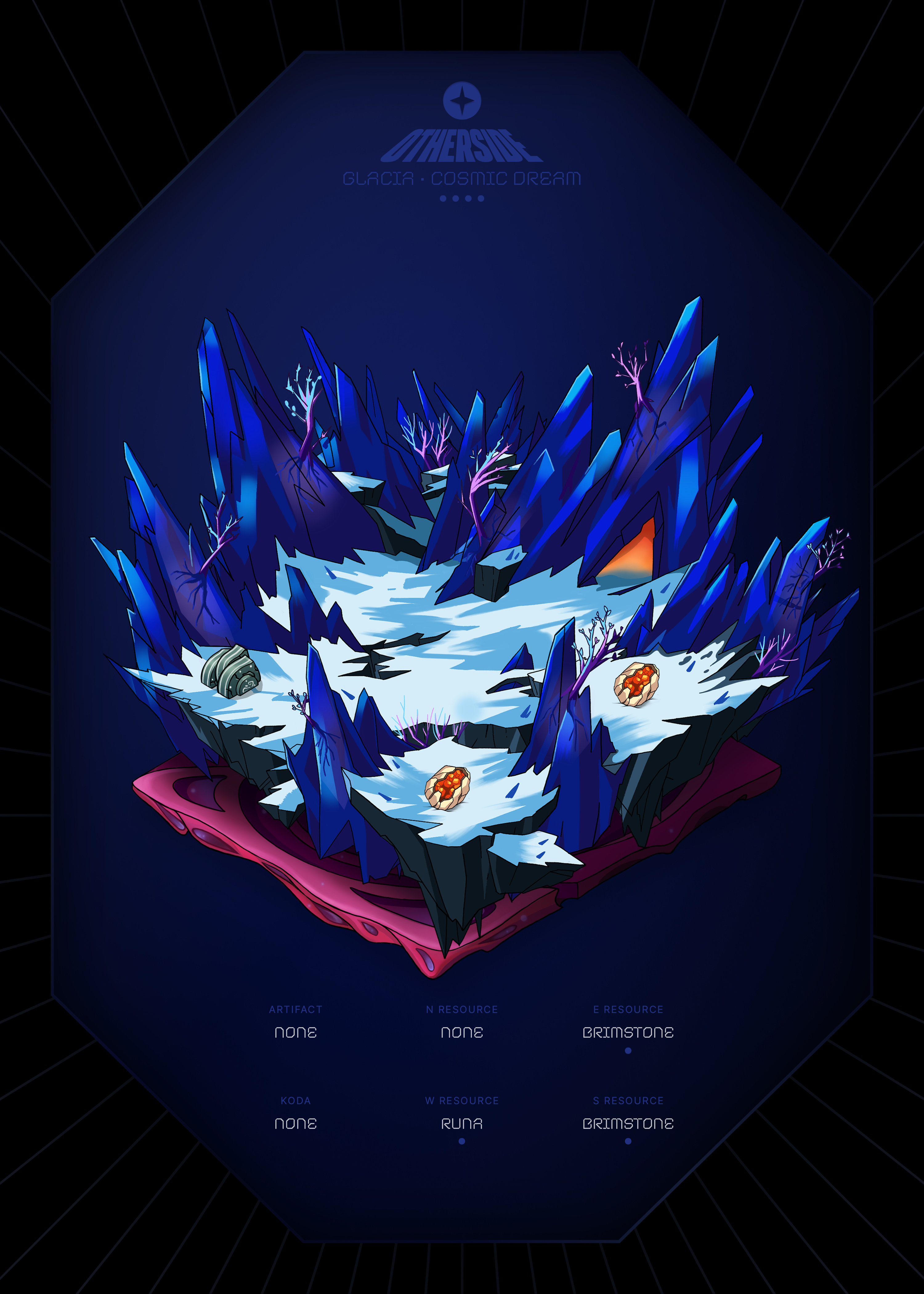 Otherdeed #30082 — Glacia