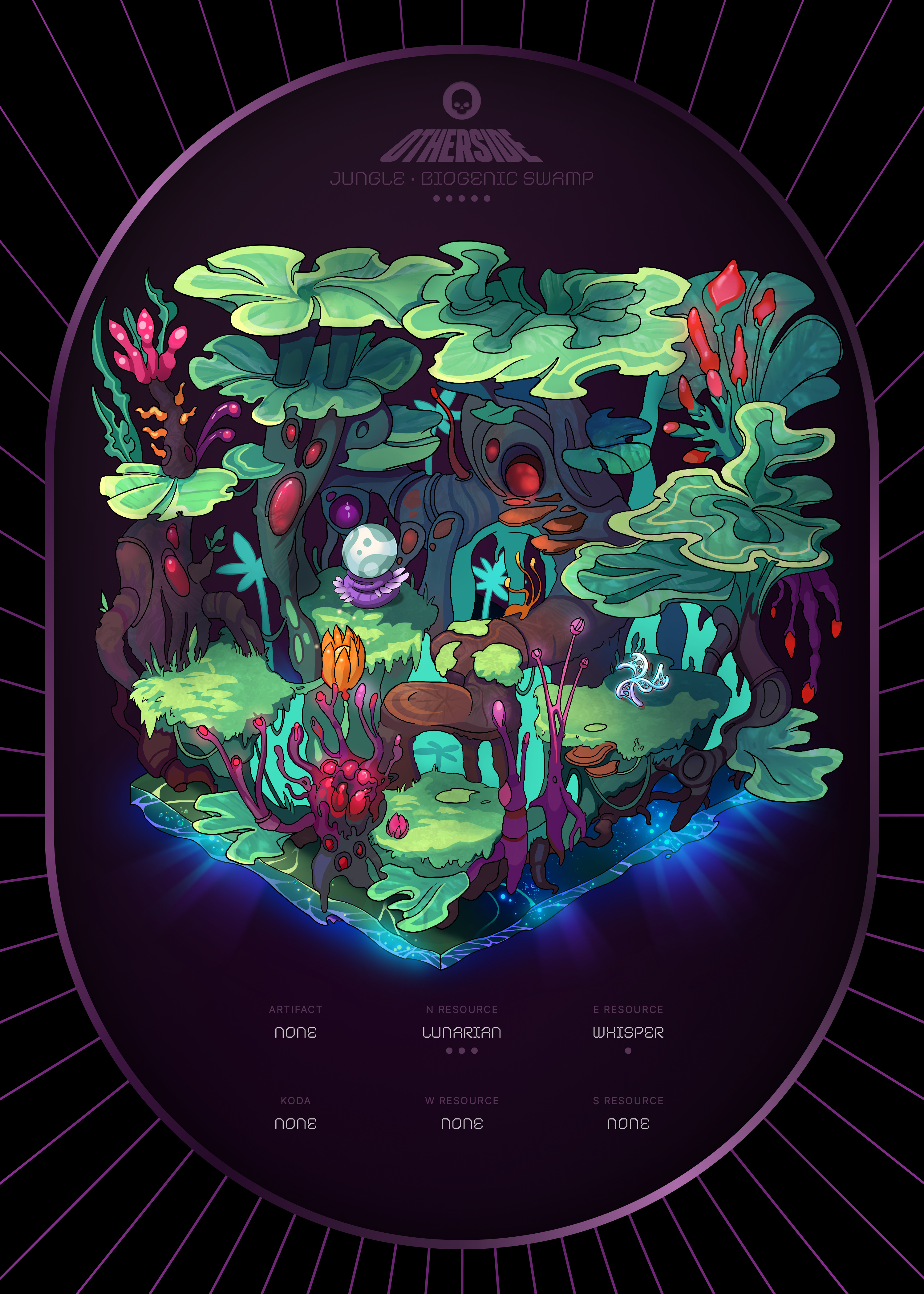 Otherdeed #1365 — Jungle
