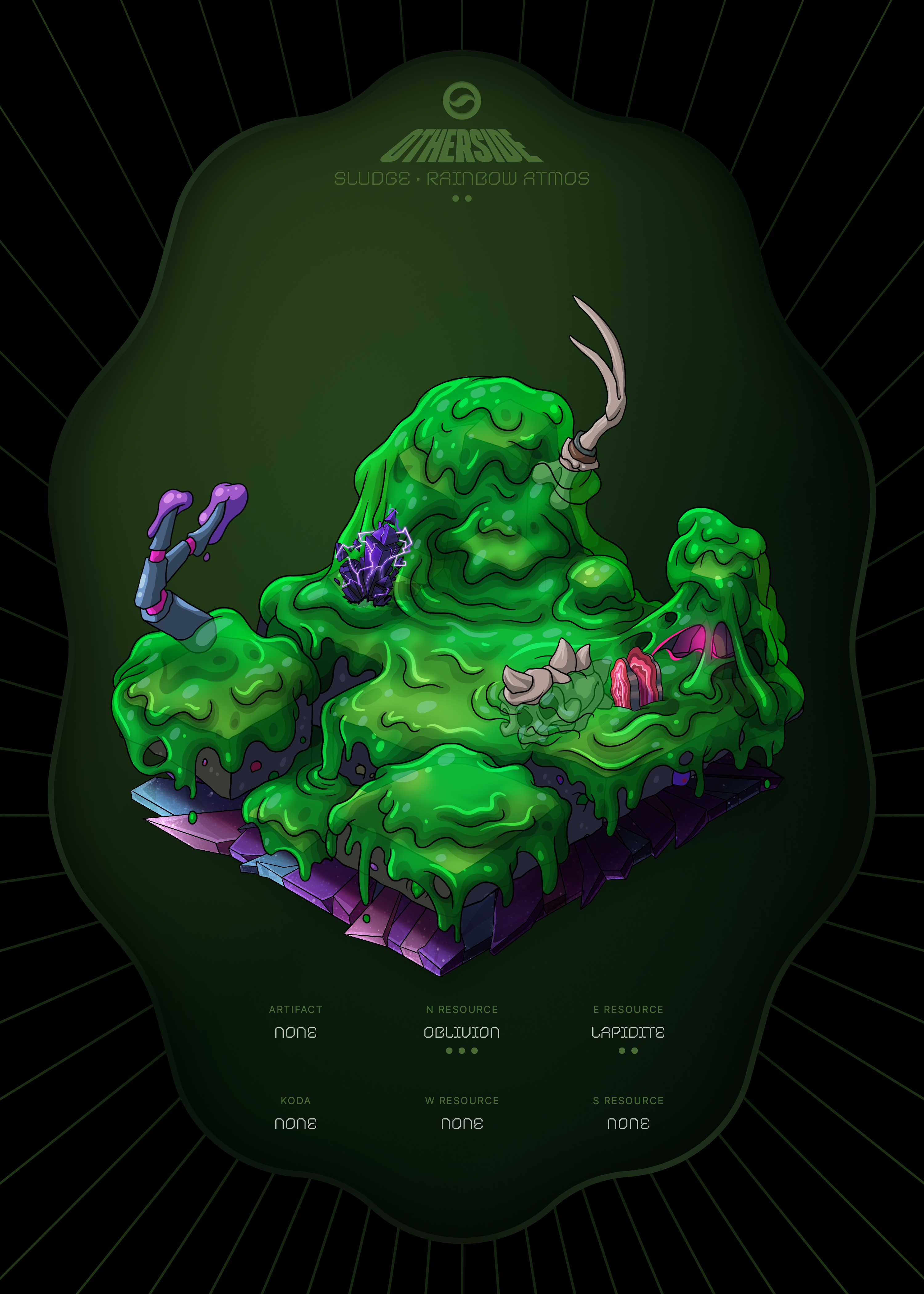 Otherdeed #76891 — Sludge