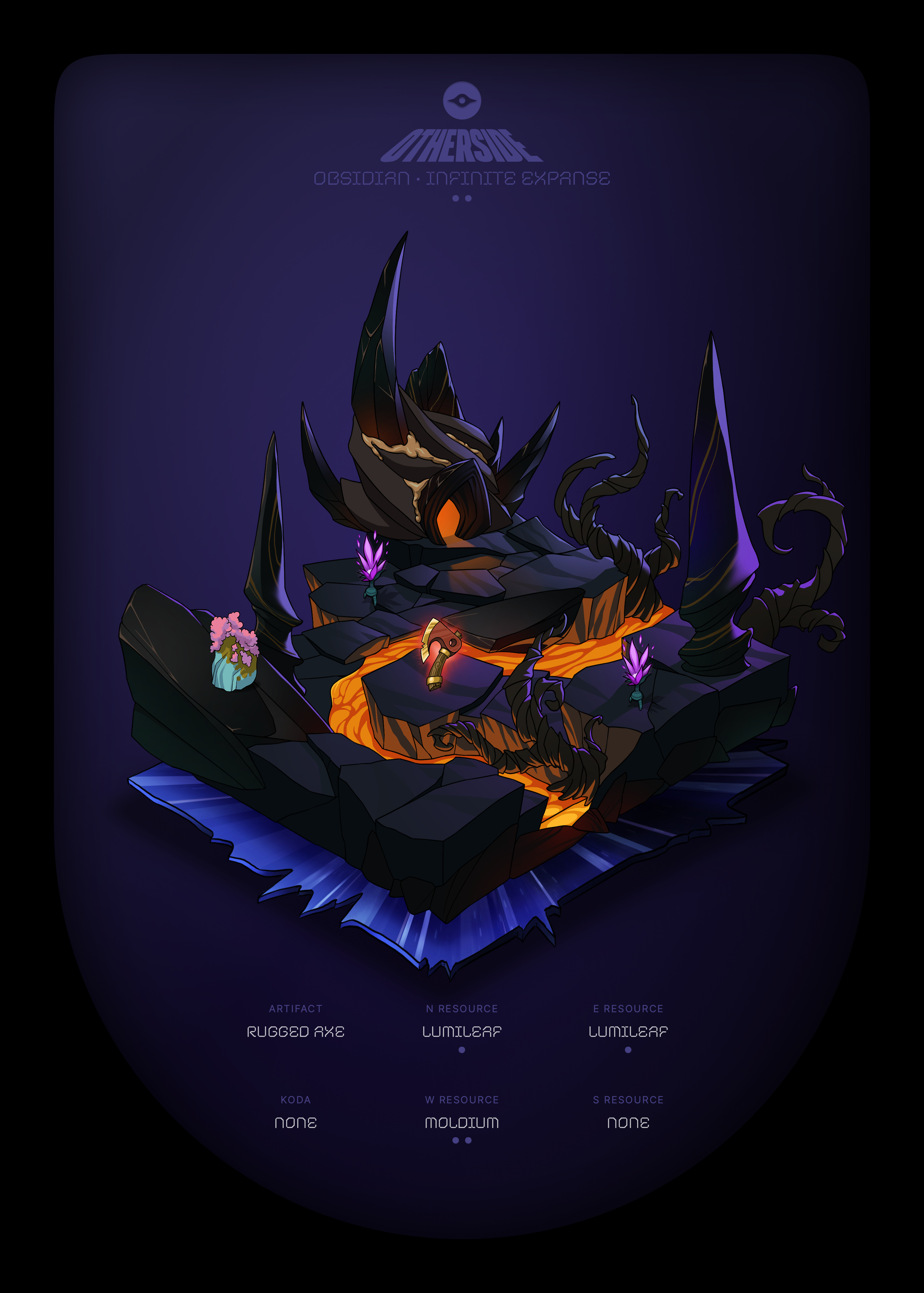 Otherdeed #49581 — Obsidian
