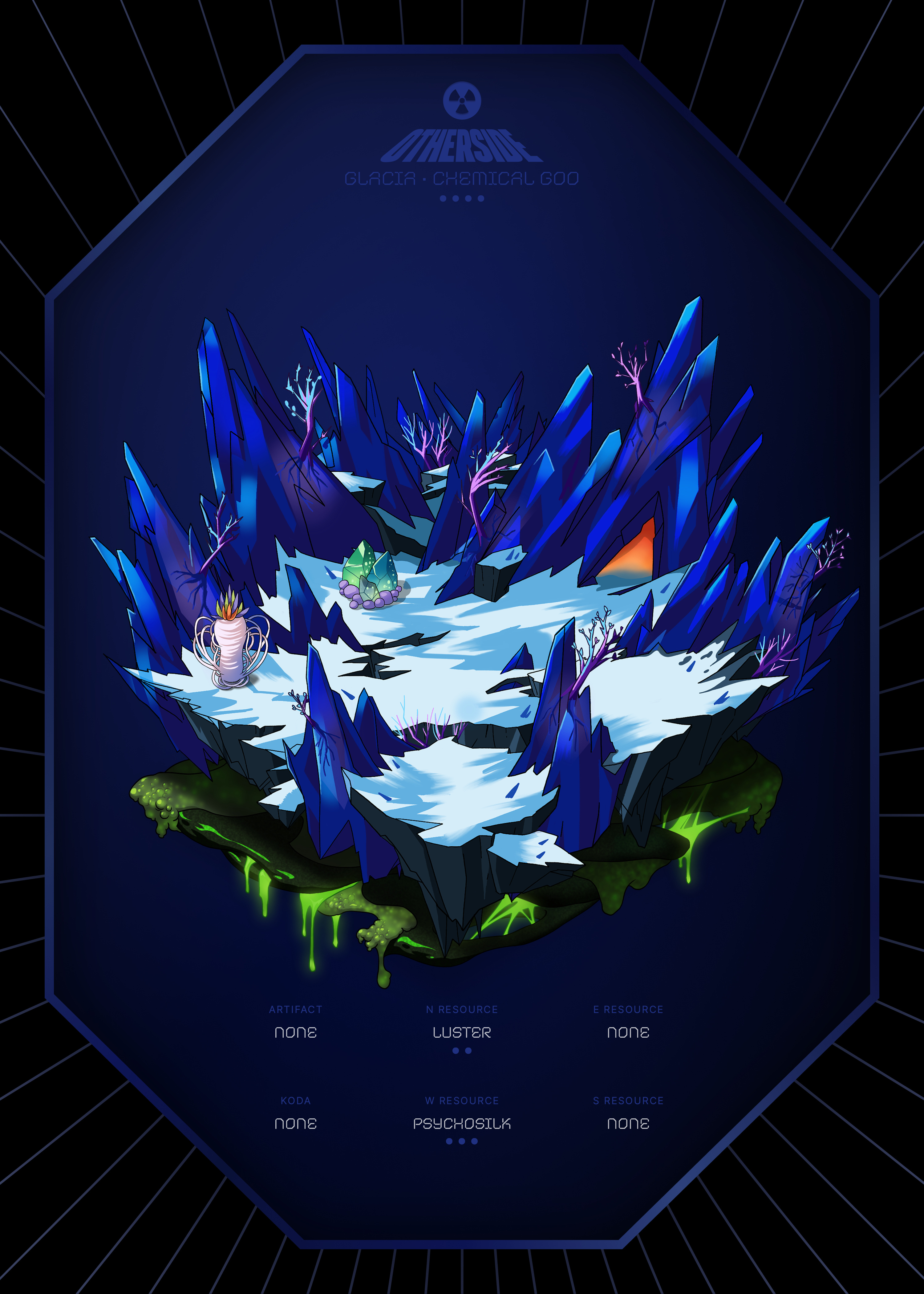 Otherdeed #18780 — Glacia